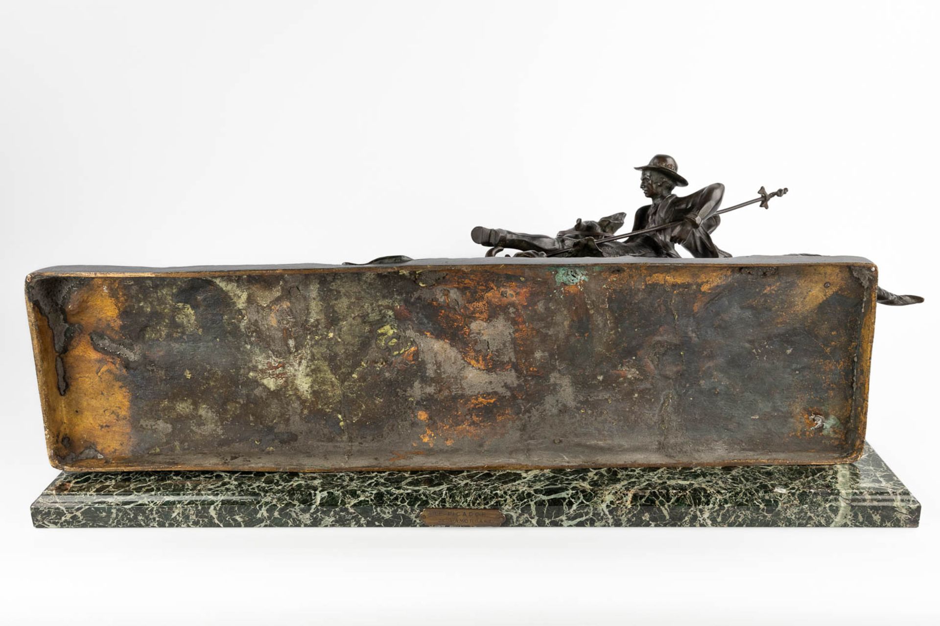 Antonio AMORGASTI (1880-1942) 'Le Picador' patinated bronze. 1924 (D:80 x W:25 x H:50 cm) - Image 14 of 14