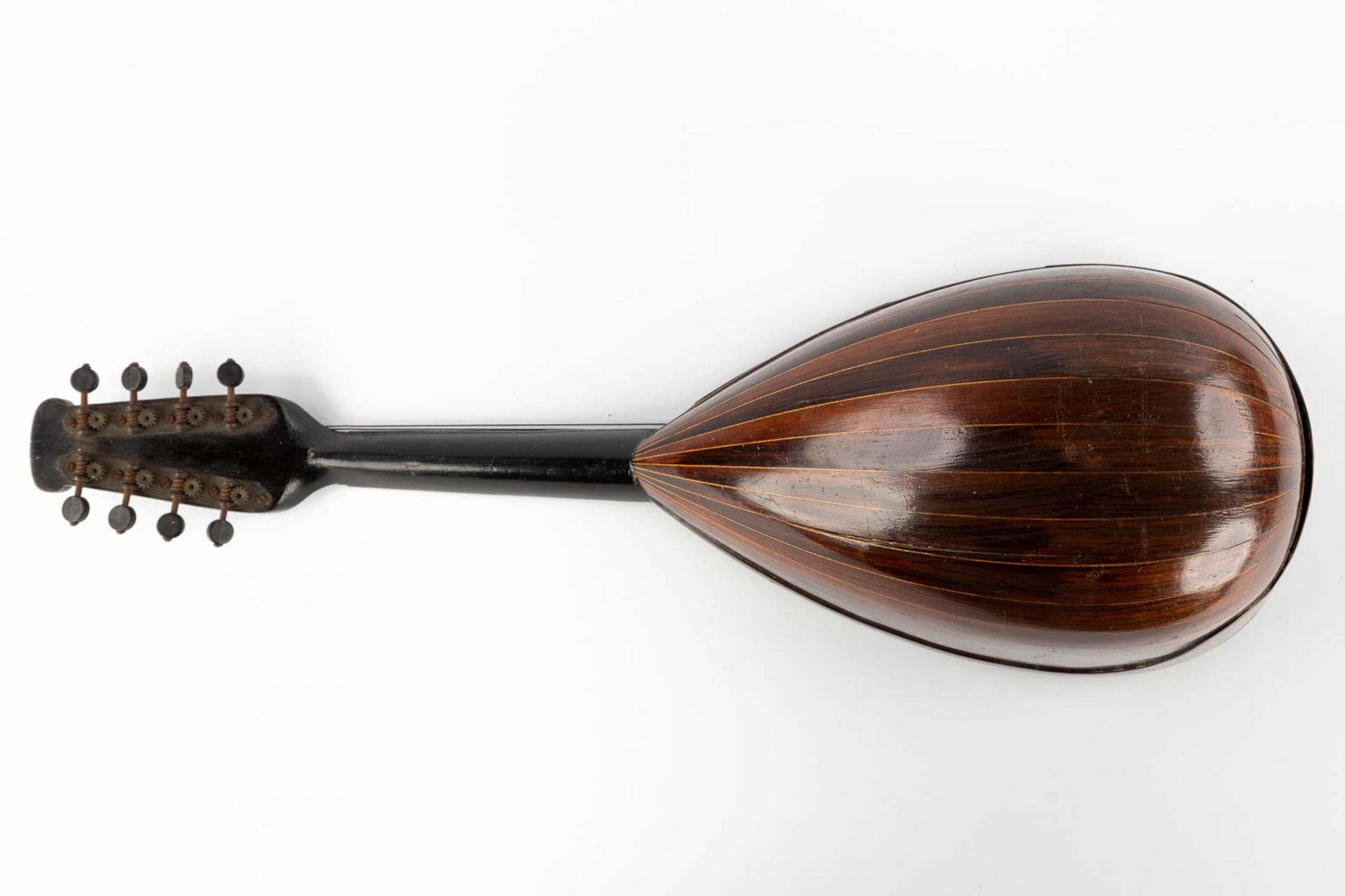 Three mandolines and a Balalaika. 20th C. (D:43 x W:67 x H:12 cm) - Image 24 of 36