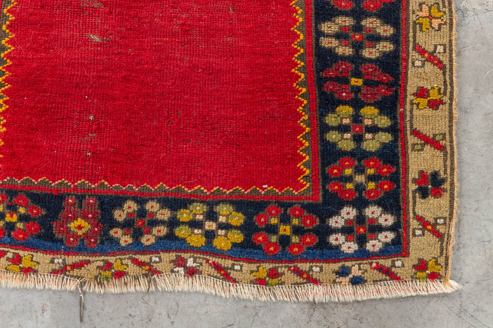 Two Oriental hand-made carpets. Afghan &amp; Turkey (D:195 x W:100 cm) - Image 10 of 11