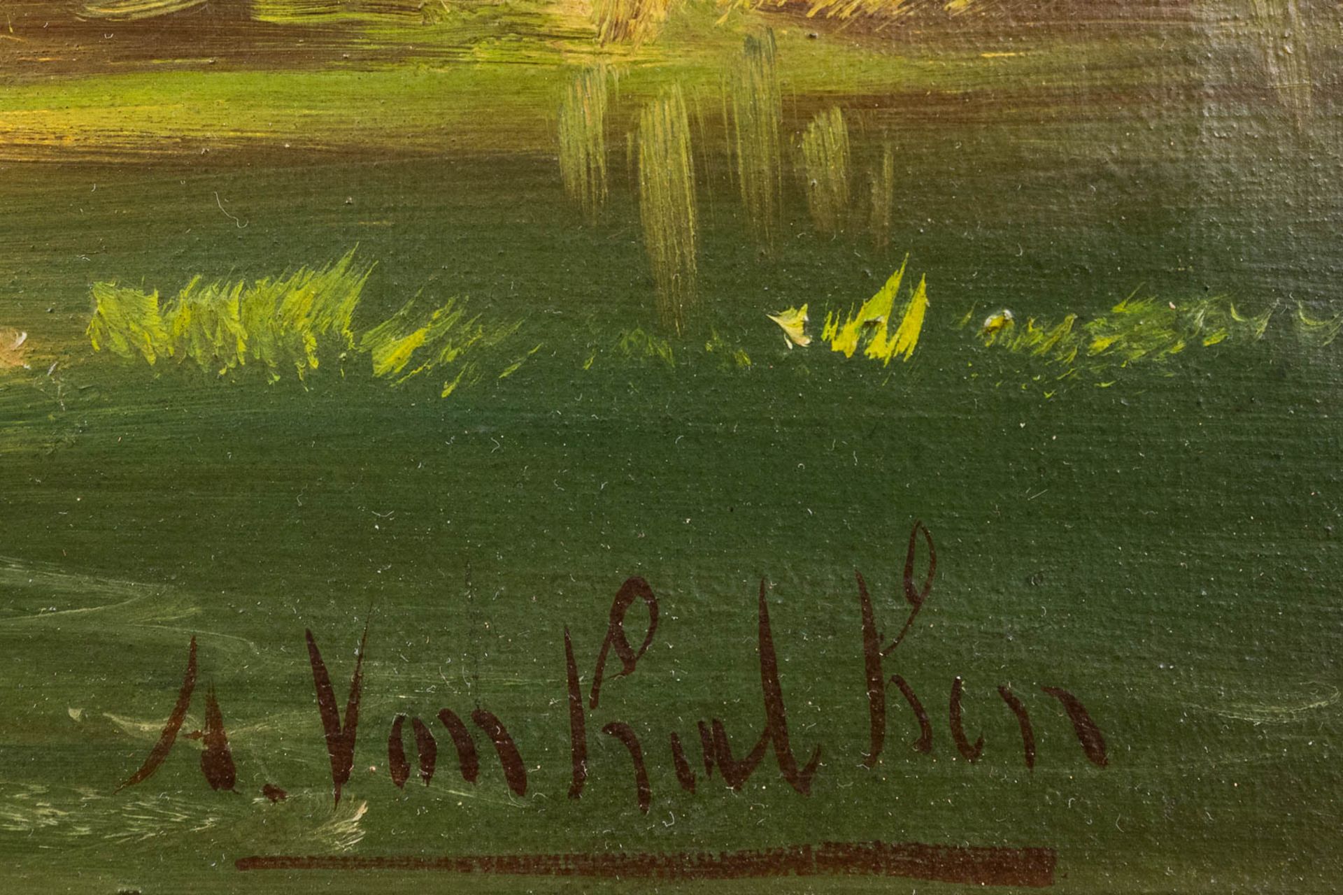Henry SCHOUTEN (1857/64-1927) 'Three Donkey's' oil on canvas. (W:90 x H:61 cm) - Bild 6 aus 7