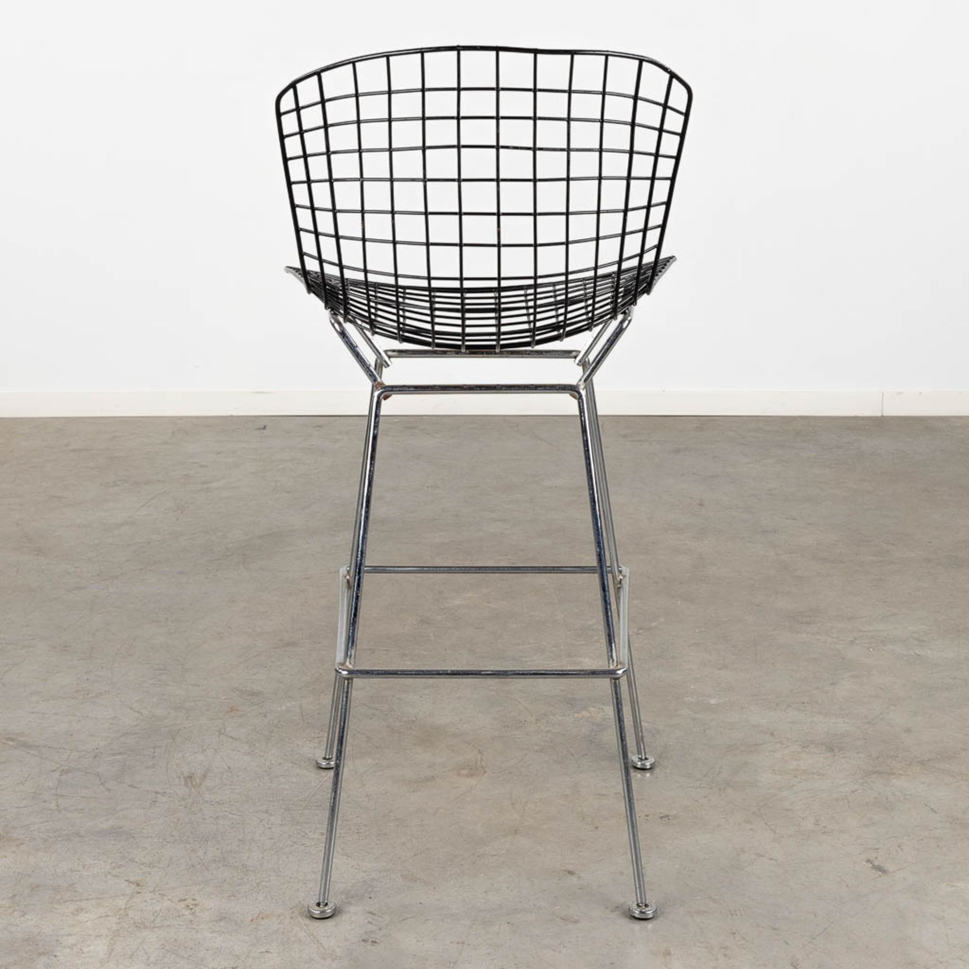 Harry BERTOIA (1915-1978)(attr.) 'Four Bar Chairs', metal. (D:58 x W:52 x H:105 cm) - Bild 7 aus 12