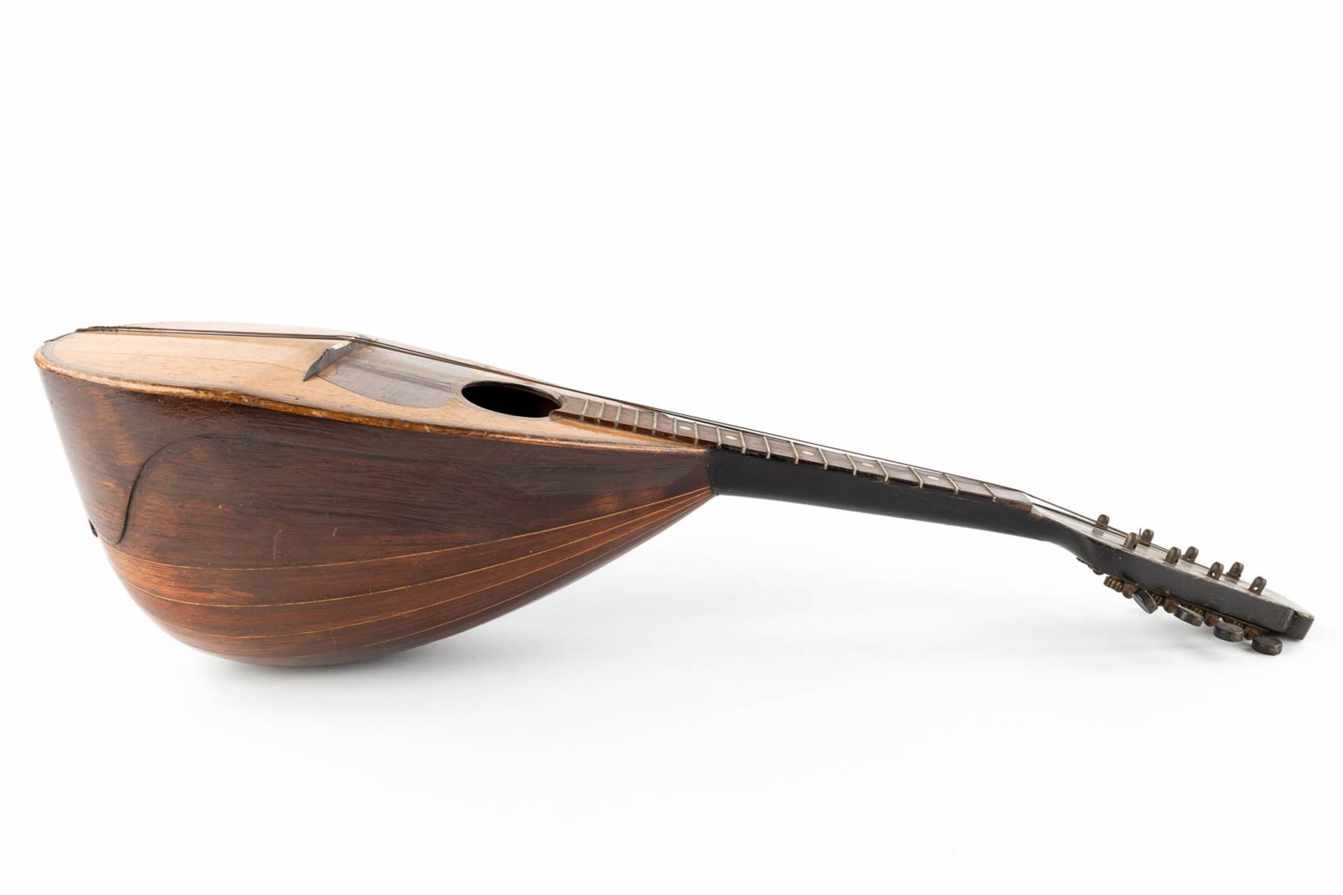 Three mandolines and a Balalaika. 20th C. (D:43 x W:67 x H:12 cm) - Image 21 of 36