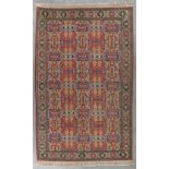 An Oriental hand-made carpet, Hereke. (D:179 x W:281 cm)