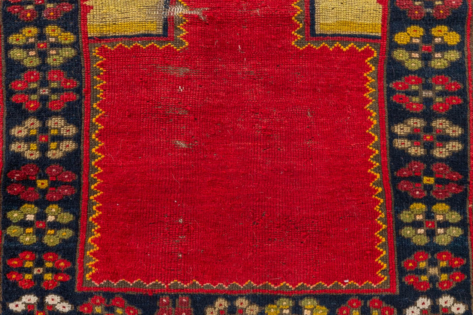 Two Oriental hand-made carpets. Afghan &amp; Turkey (D:195 x W:100 cm) - Image 9 of 11