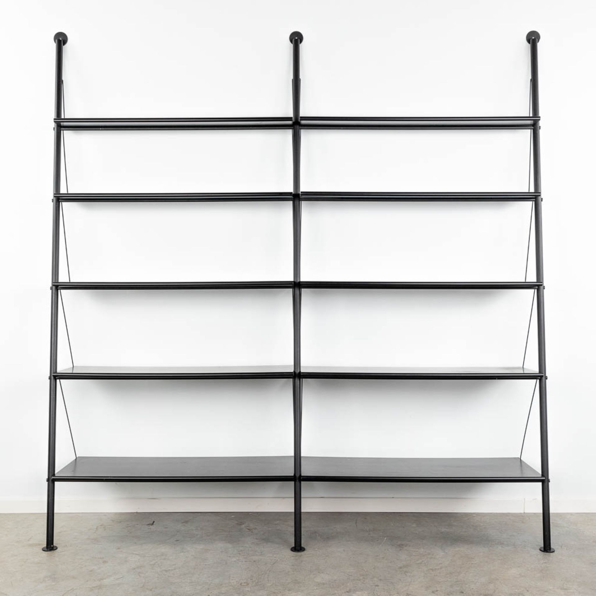 Philippe STARCK (1949) 'John LLD' two wall units, metal and wood. (D:50 x W:110 x H:218 cm) - Image 3 of 16