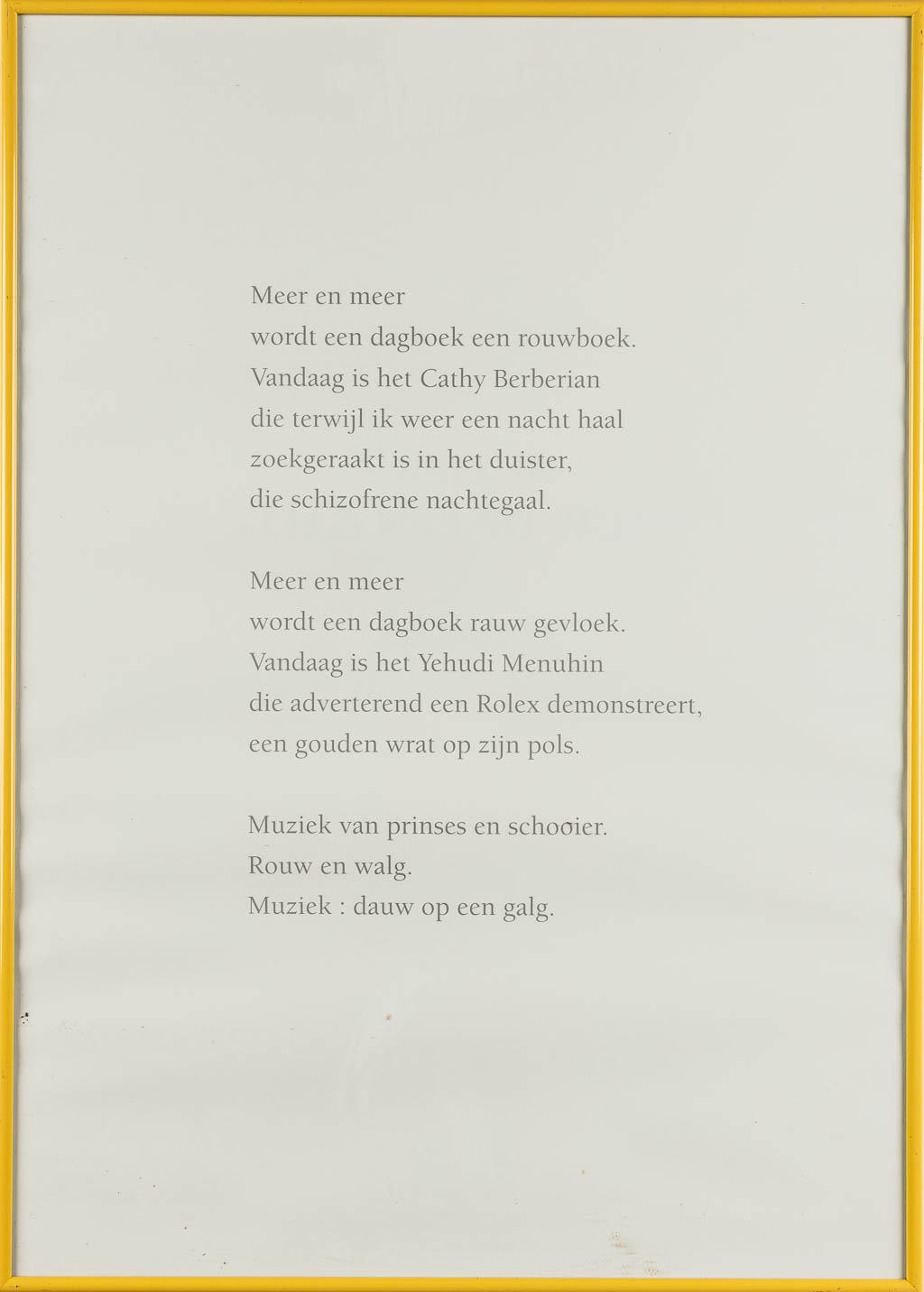 Hugo CLAUS (1929-2008) &quot;Muziek: Dauw op een galg' a lithograph and print. (W:38 x H:50 cm) - Image 4 of 9