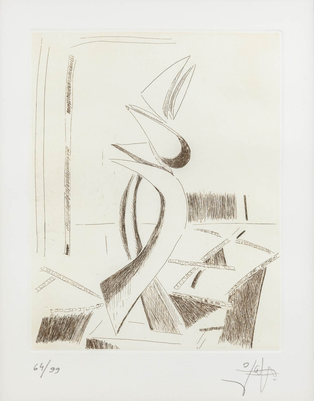Pablo ATCHUGARRY (1954) 'Designs for a sculpture' Two lithographs. (W:26 x H:33 cm) - Image 4 of 15