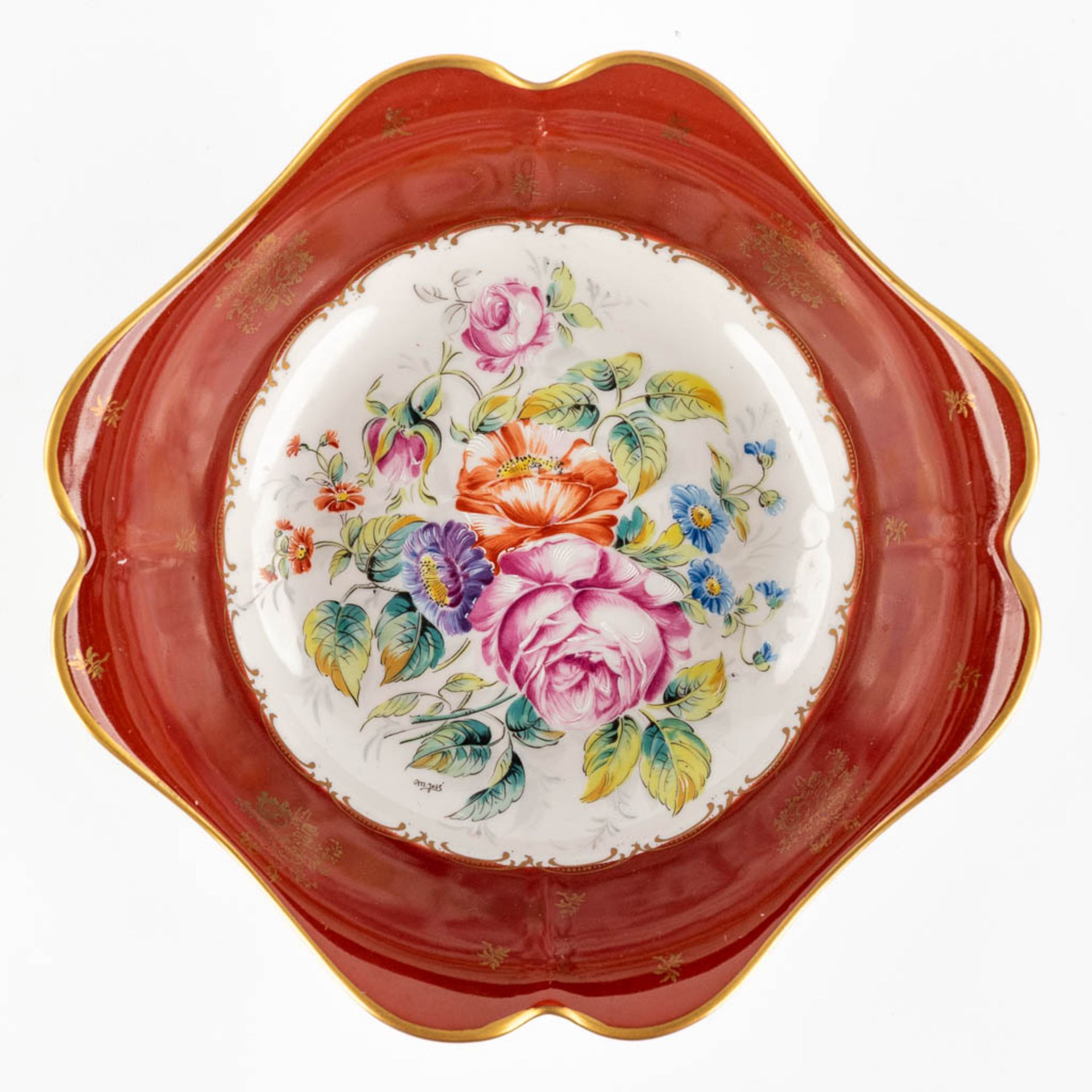 Herend, ENS, Limoges, a collection of porcelain items. 20th C. (D:17 x W:20 x H:14 cm) - Bild 9 aus 32