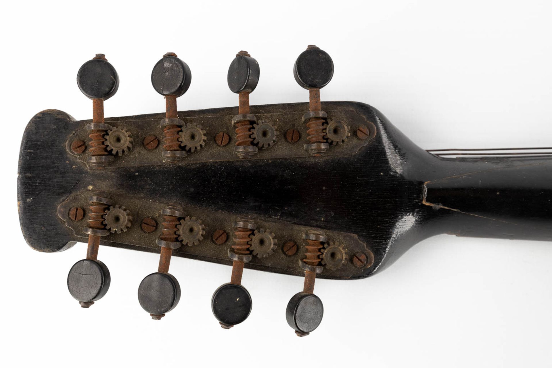 Three mandolines and a Balalaika. 20th C. (D:43 x W:67 x H:12 cm) - Image 25 of 36