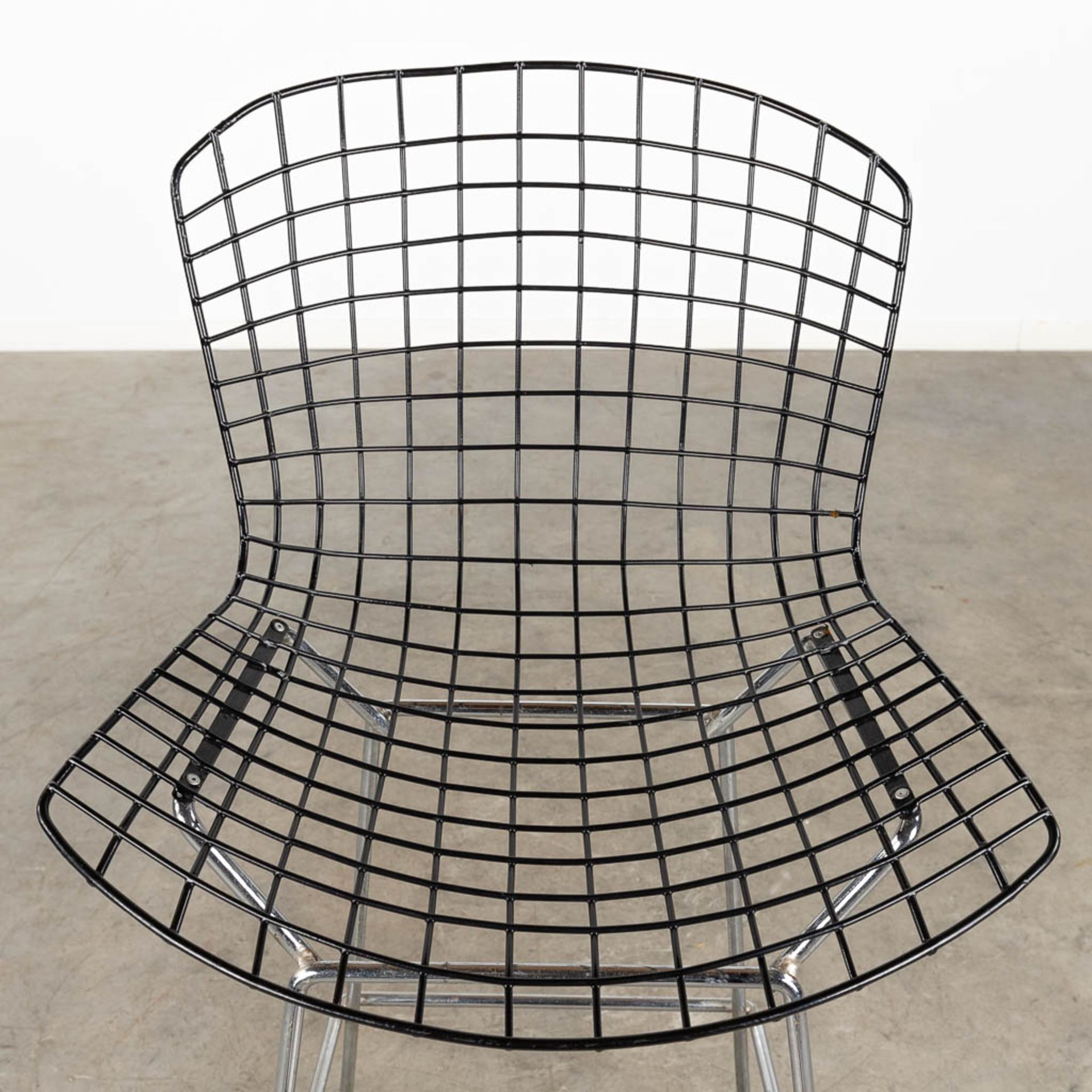 Harry BERTOIA (1915-1978)(attr.) 'Four Bar Chairs', metal. (D:58 x W:52 x H:105 cm) - Bild 9 aus 12