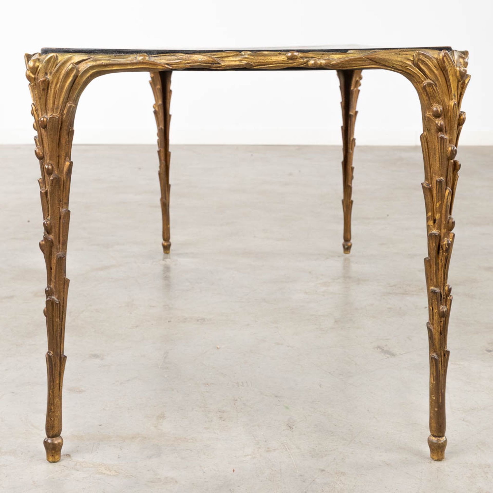 Maison Bagues 'Mid-Century Coffee Table' with lacquered Chinoiserie decor. (D:43 x W:100 x H:42 cm) - Image 5 of 20