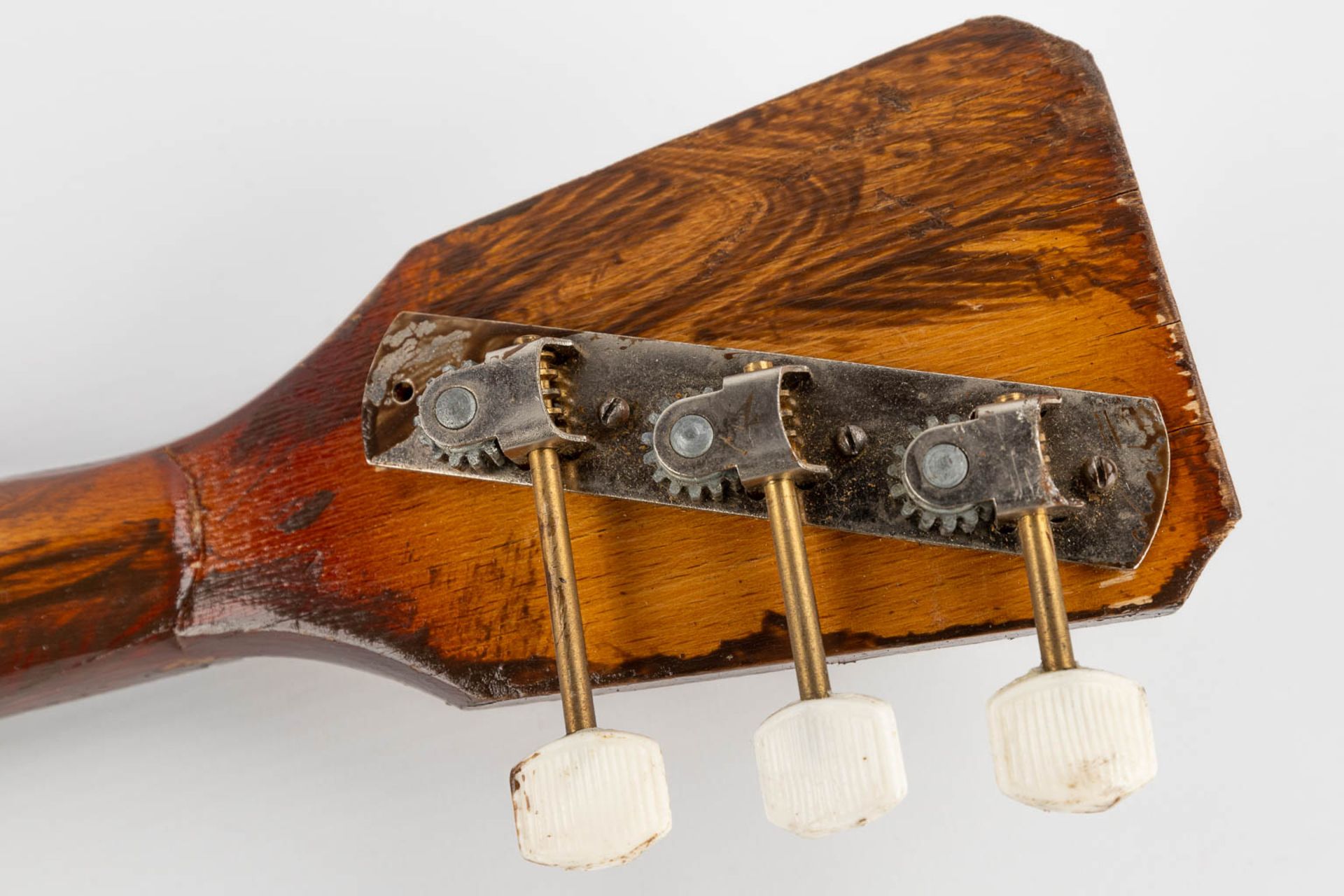 Three mandolines and a Balalaika. 20th C. (D:43 x W:67 x H:12 cm) - Image 8 of 36