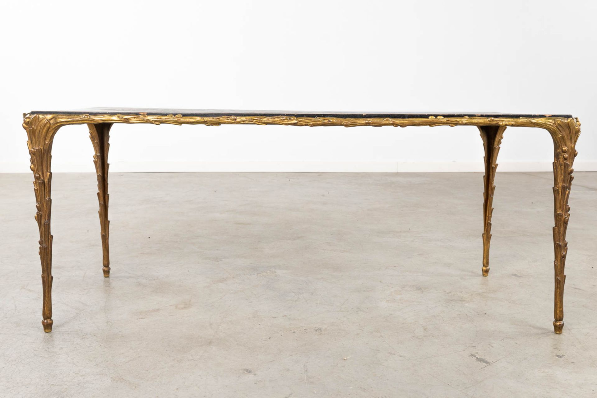 Maison Bagues 'Mid-Century Coffee Table' with lacquered Chinoiserie decor. (D:43 x W:100 x H:42 cm) - Image 6 of 20