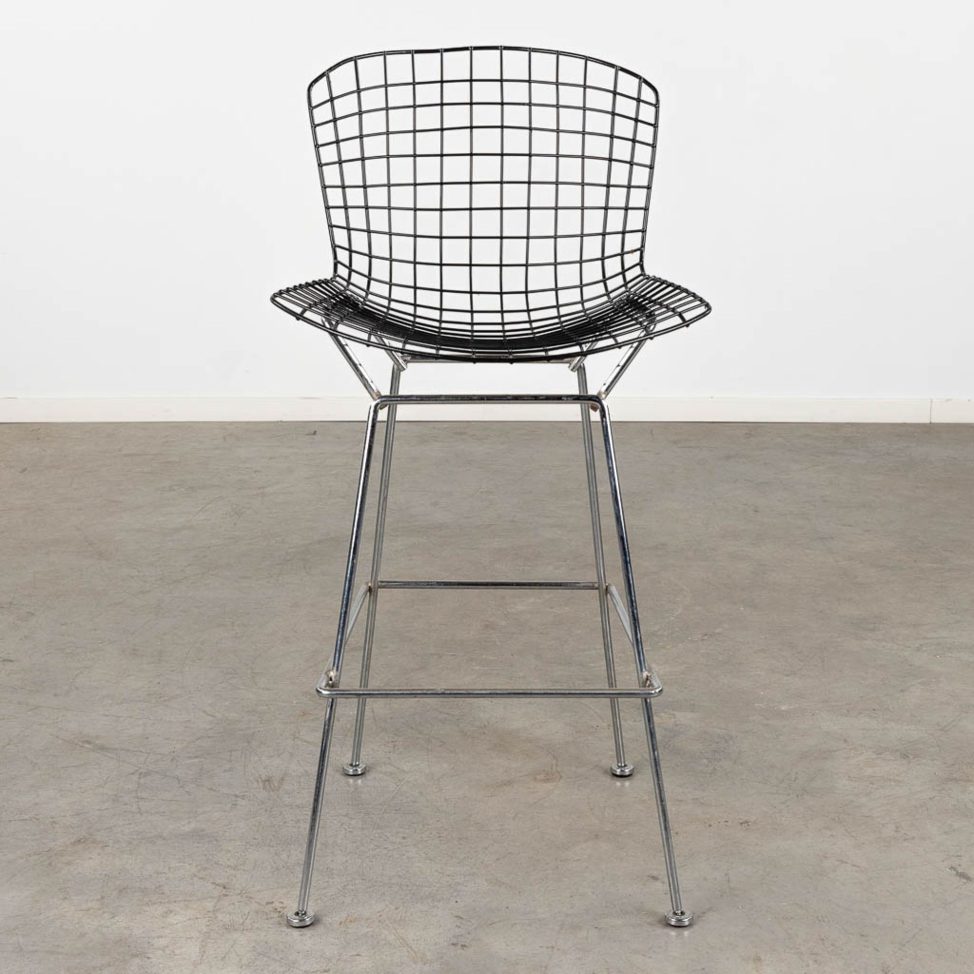 Harry BERTOIA (1915-1978)(attr.) 'Four Bar Chairs', metal. (D:58 x W:52 x H:105 cm) - Bild 5 aus 12