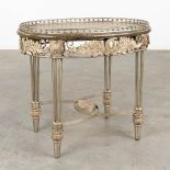Lam Lee furniture, a side table. Circa 1990. (D:56 x W:76 x H:66 cm)