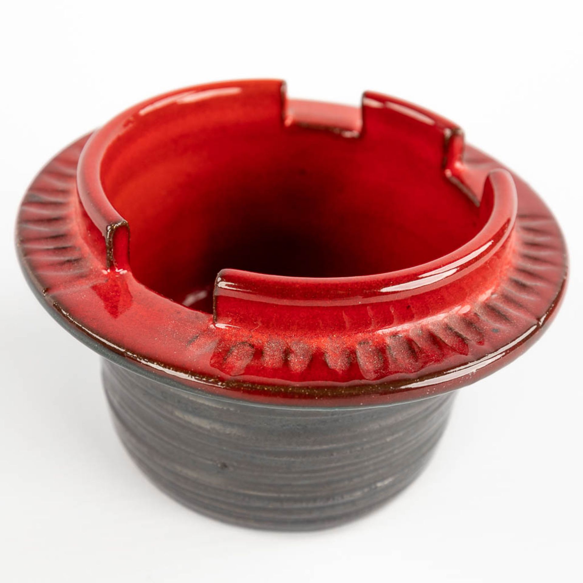 KERAMAR (XX) 'Three items' glazed ceramics. (H:23 x D:12,5 cm) - Bild 14 aus 14