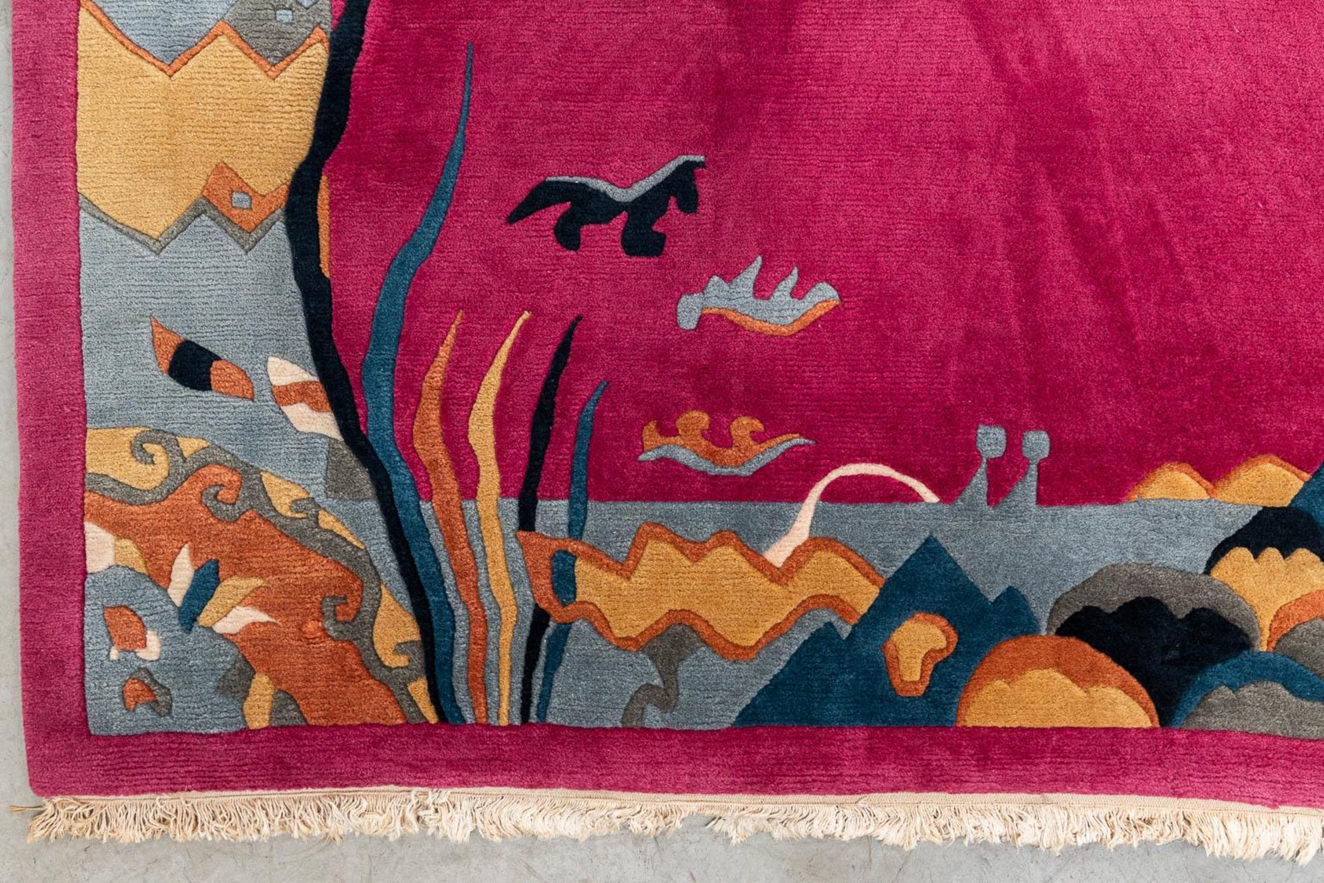 Nini Ferrucci, a carpet. Circa 1980. (D:293 x W:200 cm) - Image 6 of 10
