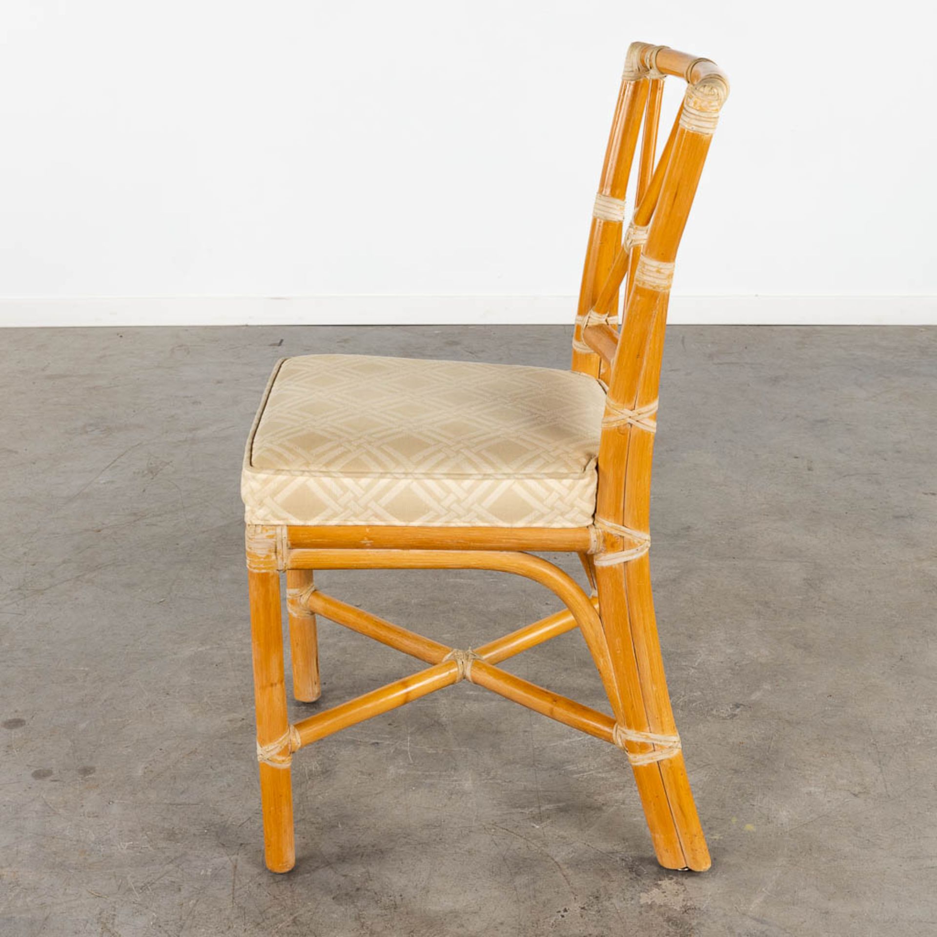 John MCGUIRE (1920-2013) '8 Bamboo chairs'. (D:50 x W:45 x H:86 cm) - Bild 9 aus 14
