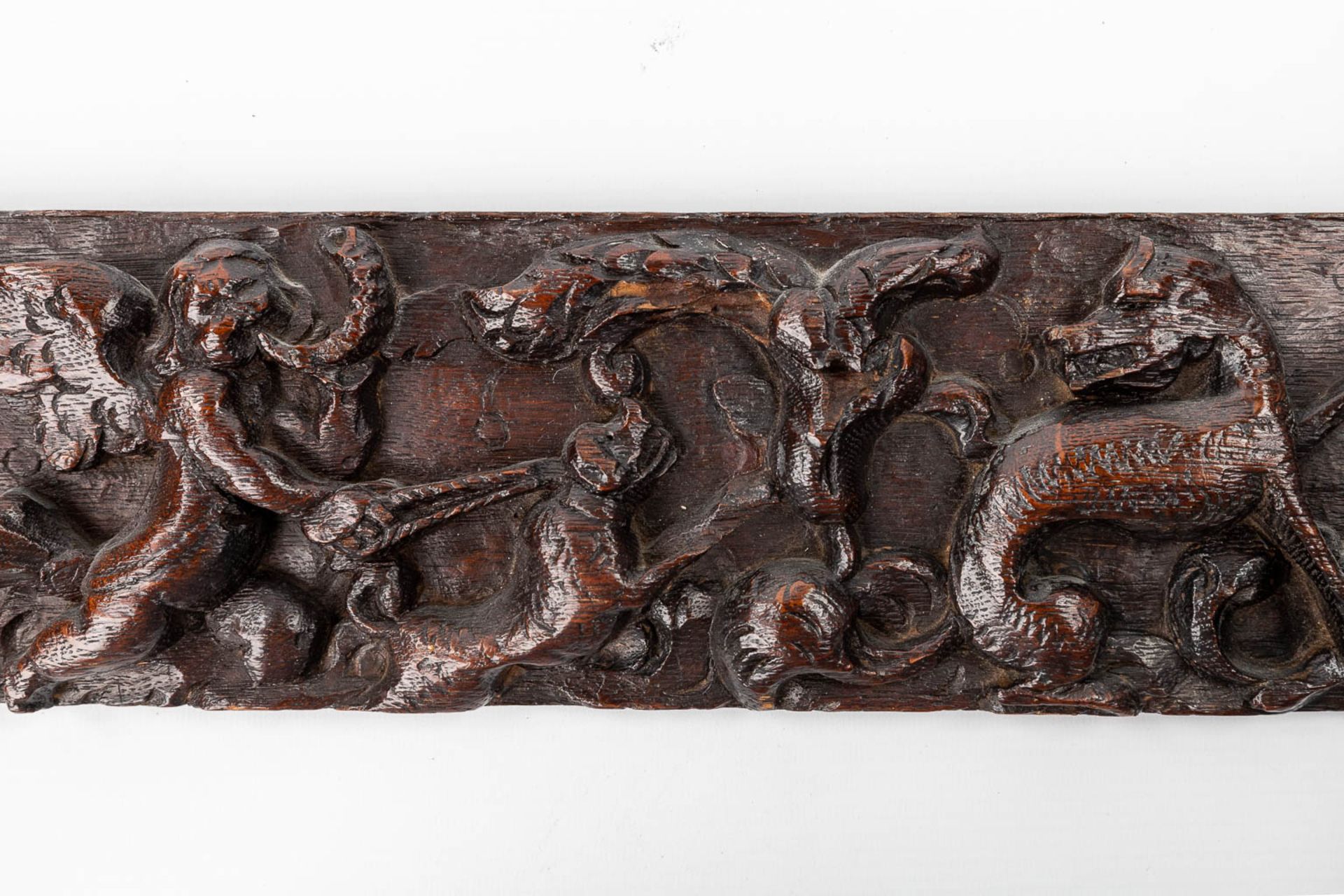 A large collection of panels, pieces and wood-sculptures, 16th/17th/18th C. (H:98 cm) - Bild 11 aus 25