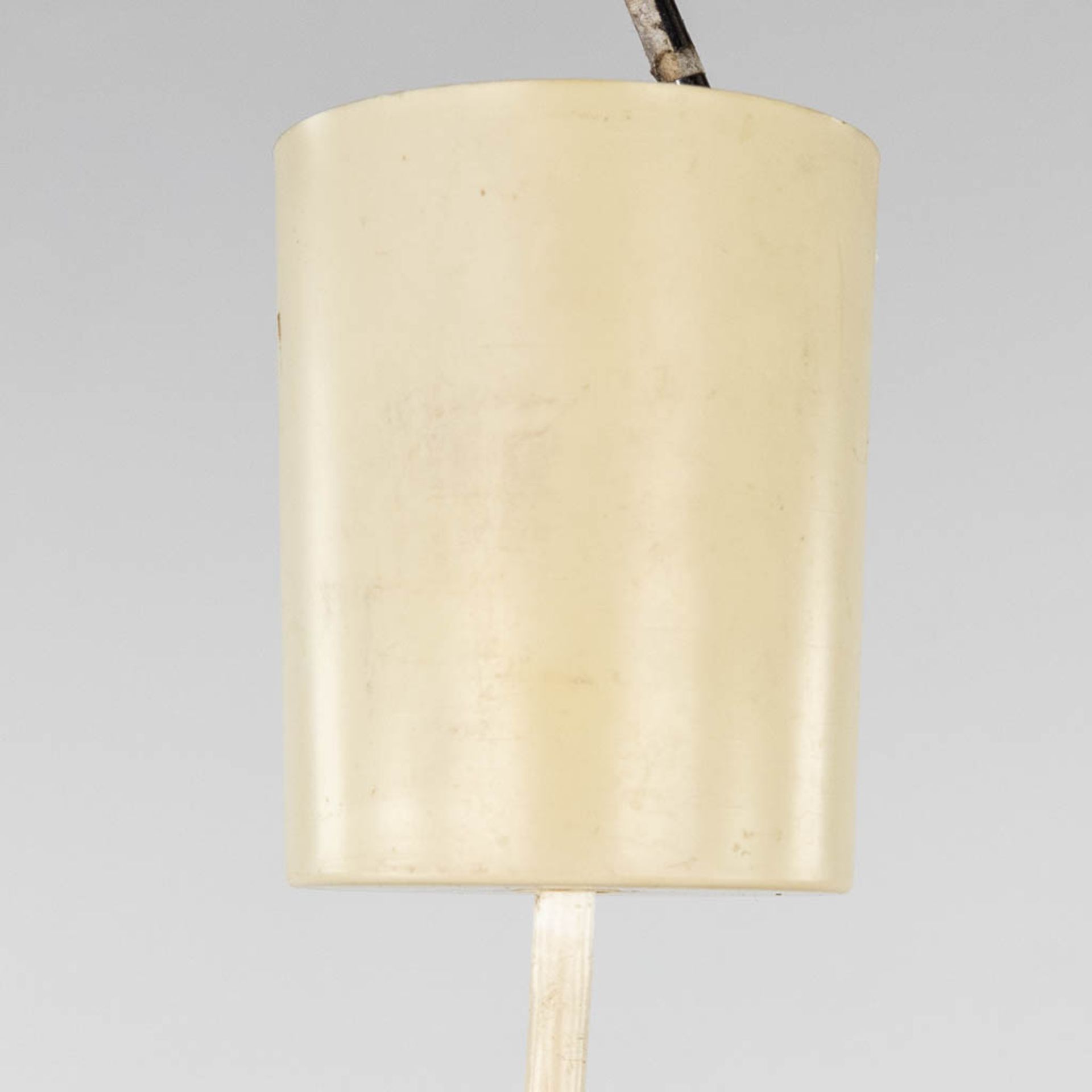 A mid-century ceiling lamp, lacquered metal. (H:23 x D:36 cm) - Image 3 of 6