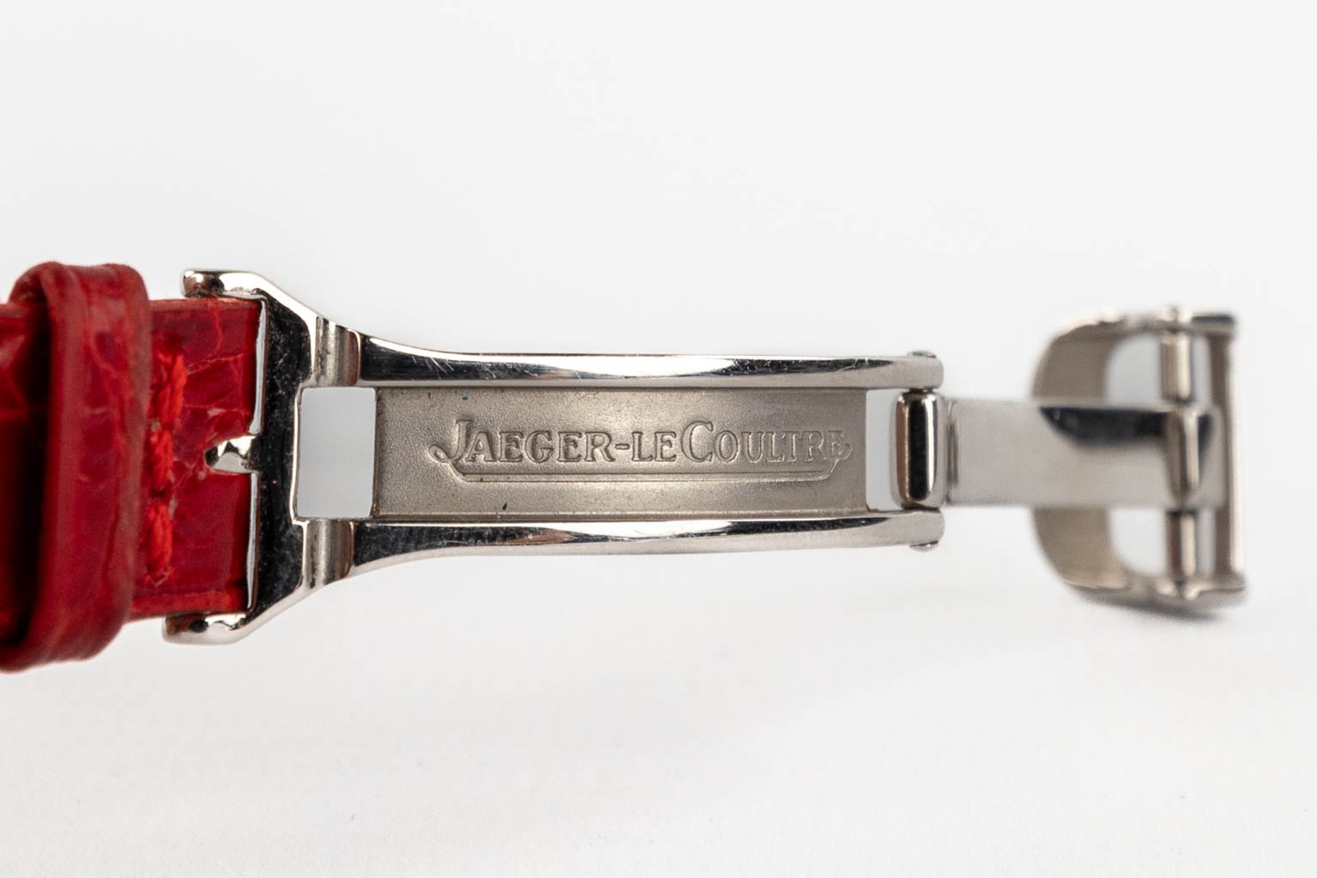 Jaeger Le Coultre, Reverso Duetto a womans wristwatch with 2 dials. 266.8.11 (W:2 x H:2,8 cm) - Image 9 of 14