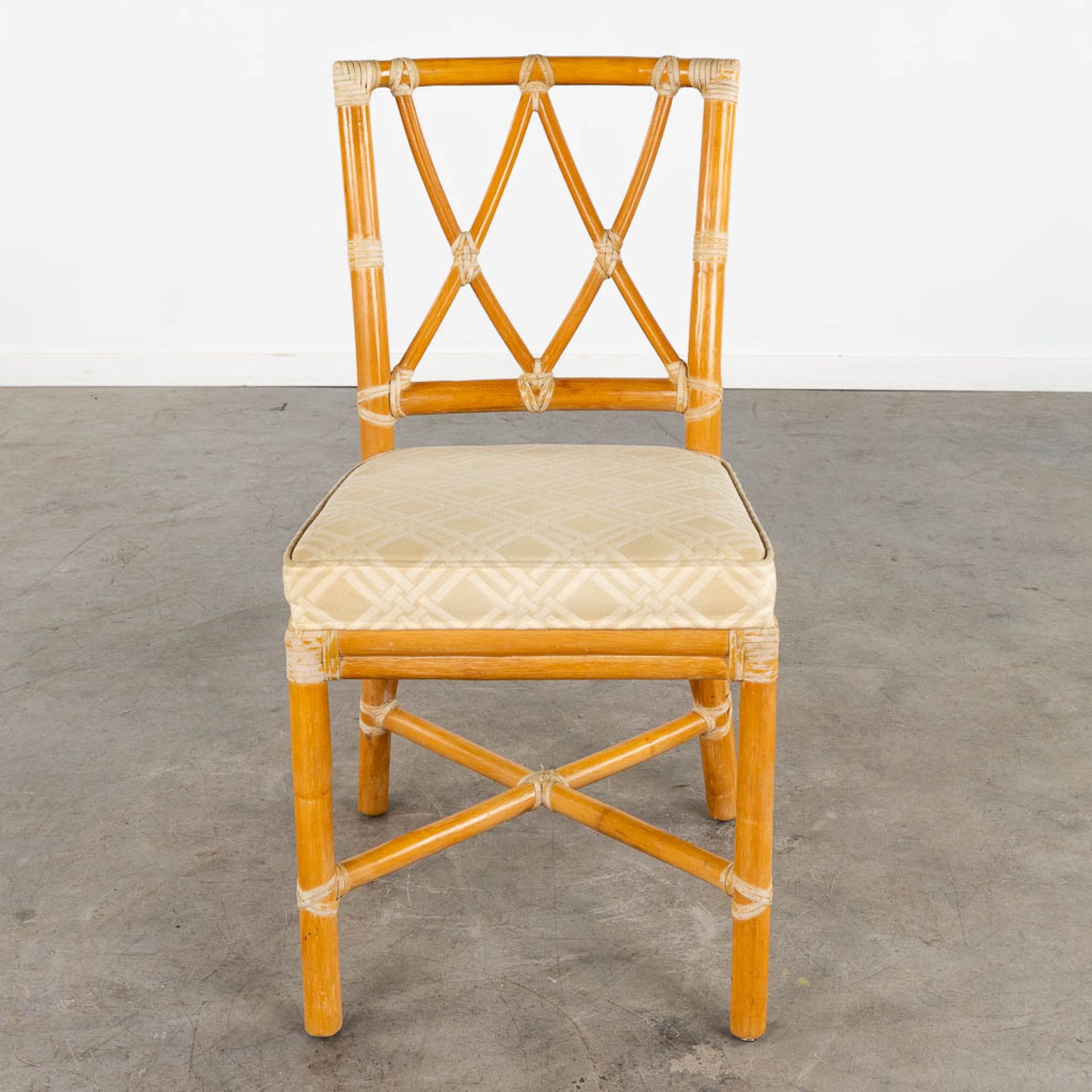 John MCGUIRE (1920-2013) '8 Bamboo chairs'. (D:50 x W:45 x H:86 cm) - Bild 8 aus 14