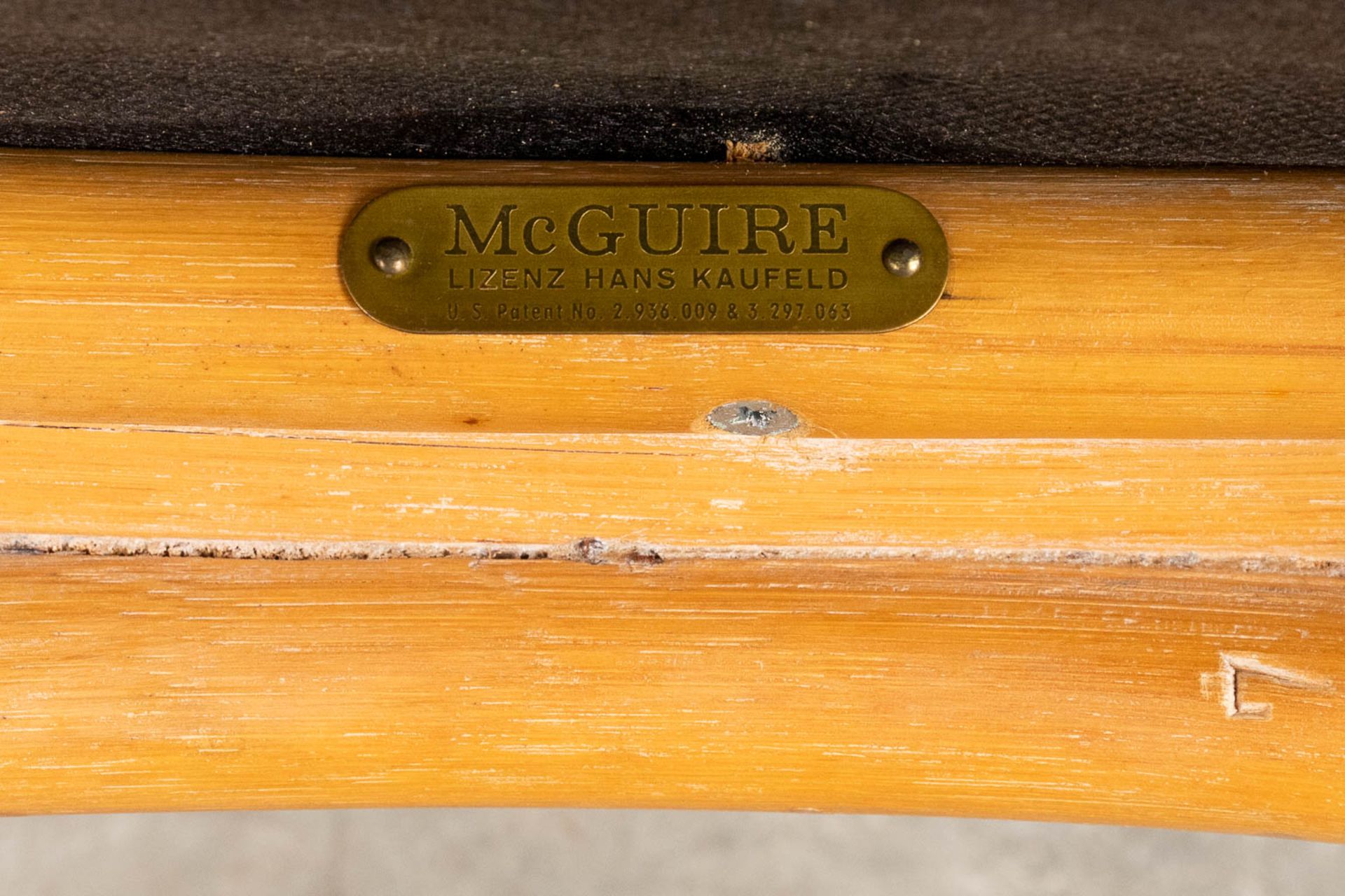 John MCGUIRE (1920-2013) '8 Bamboo chairs'. (D:50 x W:45 x H:86 cm) - Bild 13 aus 14