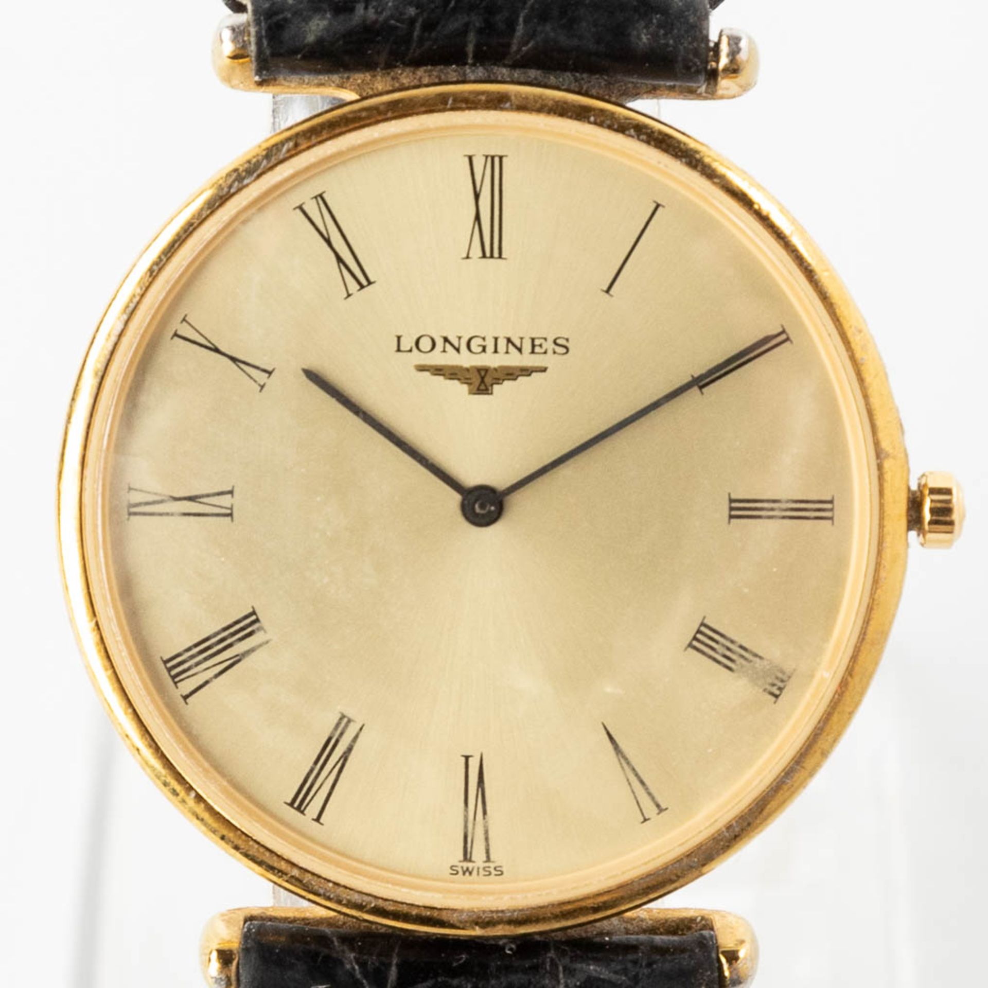 Longines 'Le Grande Classique De Longines' gilt metal. (W:3,3 cm) - Image 4 of 12