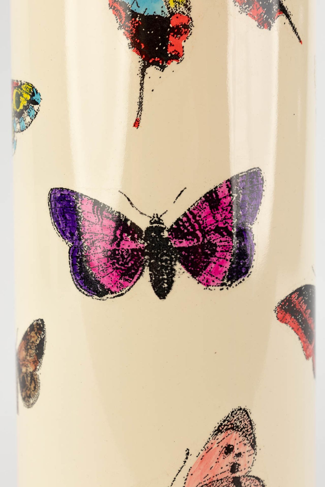 Piero FORNASETTI (1913-1988) 'Farfalla', table lamp with butterfly decor. (H:41 x D:10,5 cm) - Image 11 of 11