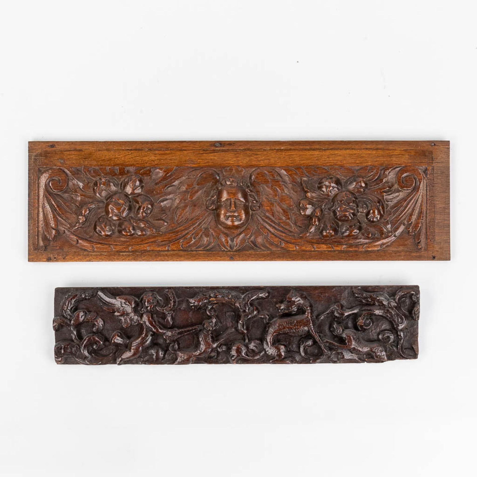 A large collection of panels, pieces and wood-sculptures, 16th/17th/18th C. (H:98 cm) - Bild 9 aus 25