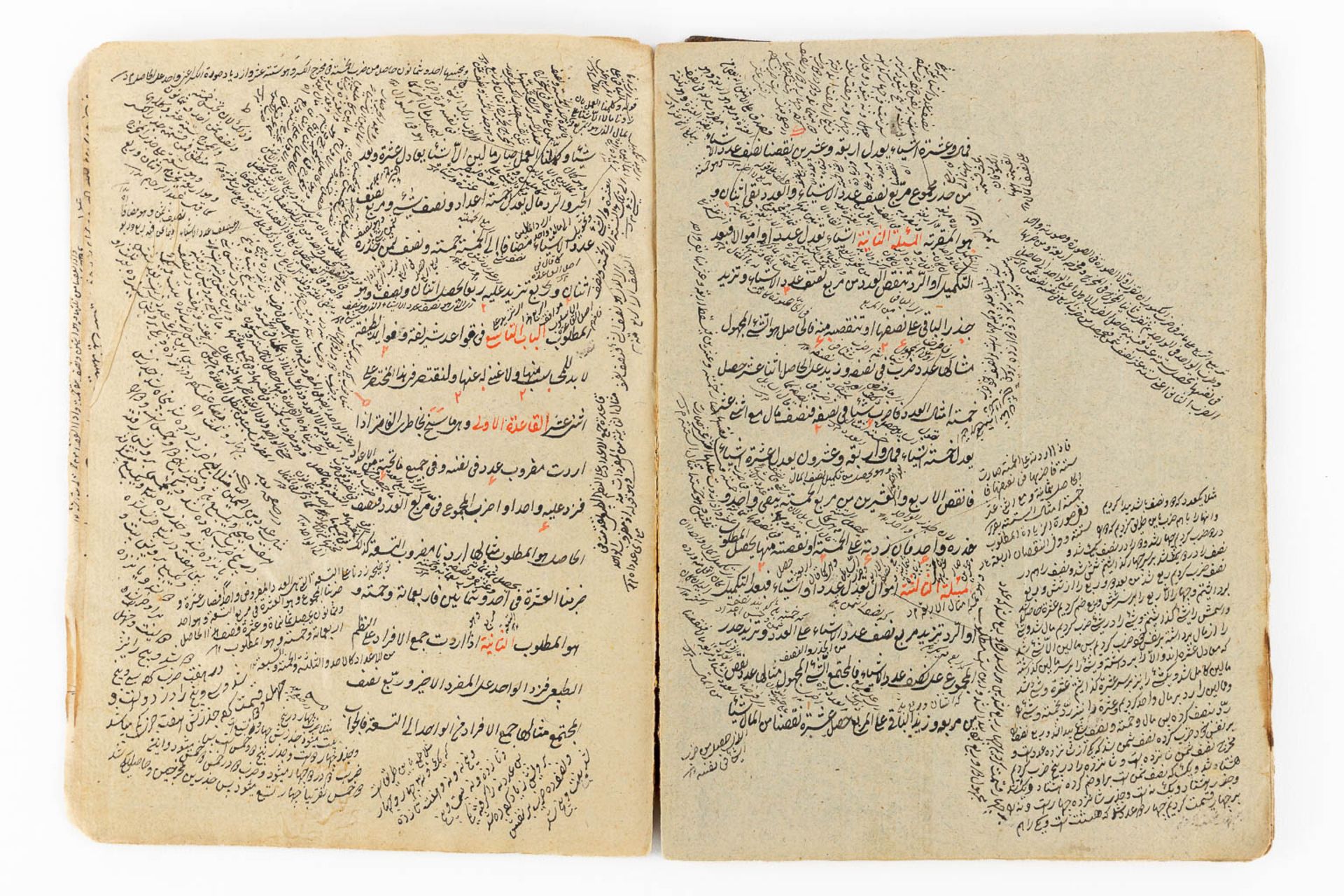 Khulasah in Hisab, or 'Summa de Arithmetica' by Baha Al-din Al-Amili, Dated 1228 AH /1813 AD (W:15 x - Image 9 of 11