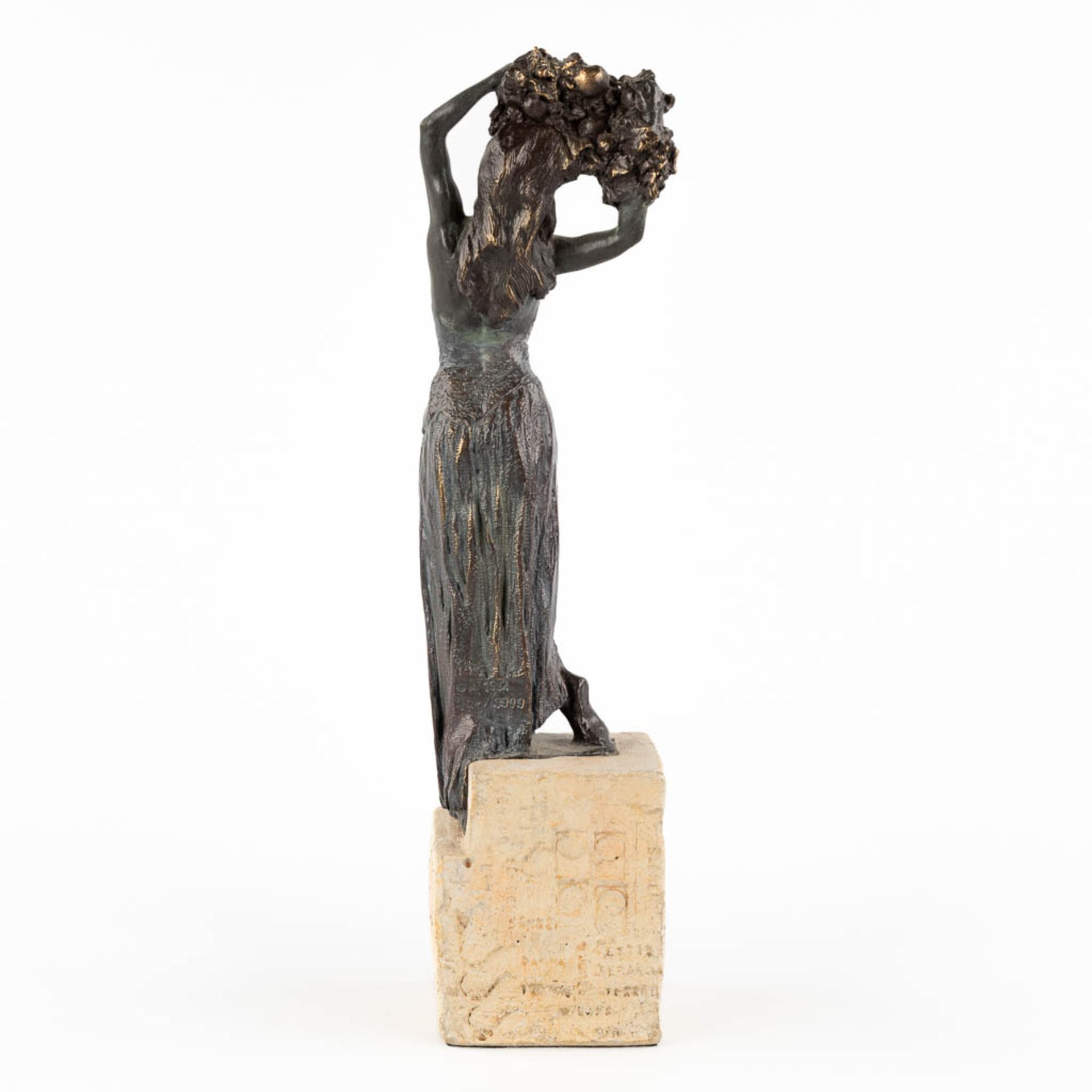 Joan MIRO (1893-1983)(after) 'Verano II' patinated bronze. 271/3999. 1992. (H:24 cm) - Image 5 of 13