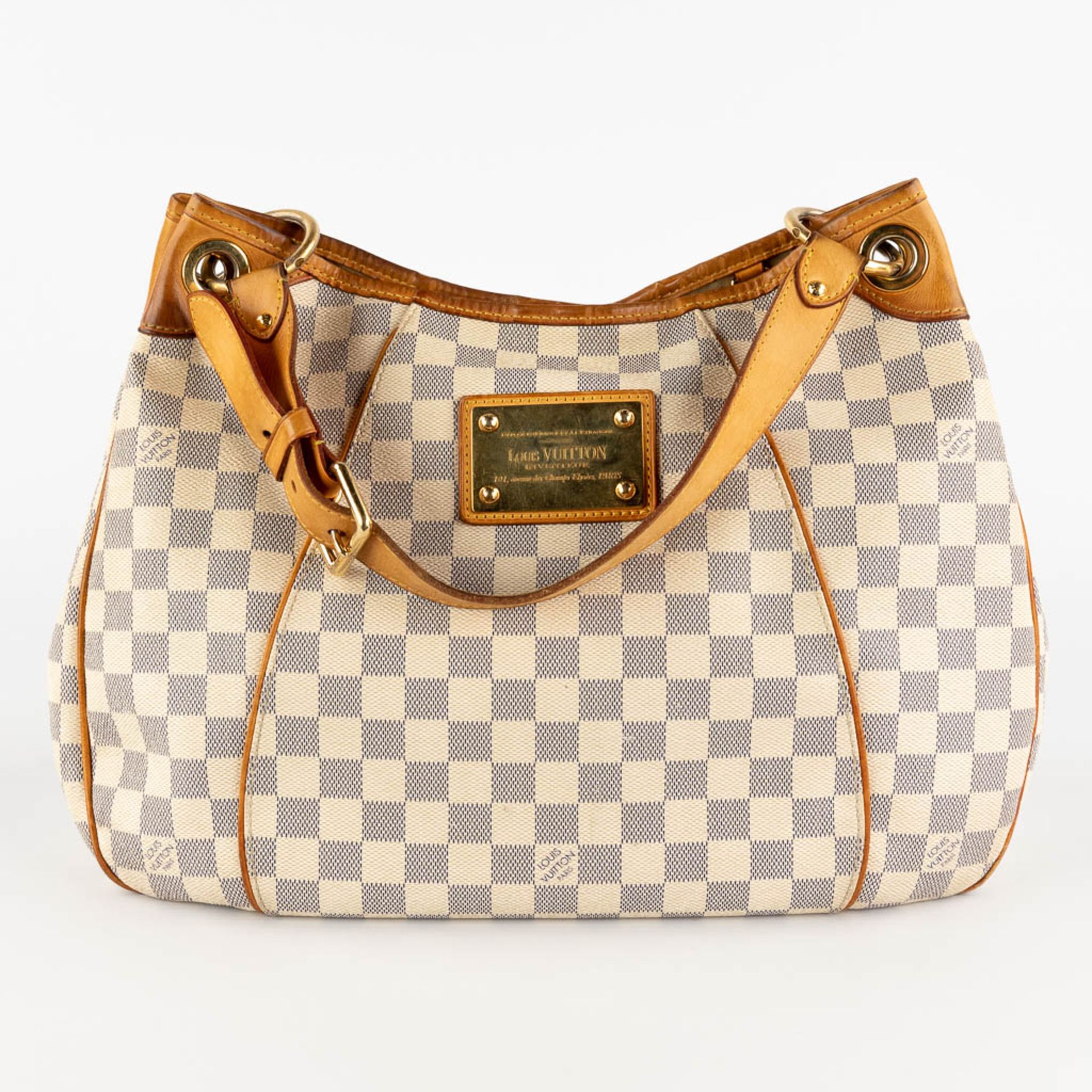 Louis Vuitton, Galleria, a handbag made of Damier Azur. (W:39 x H:30 cm) - Bild 4 aus 18