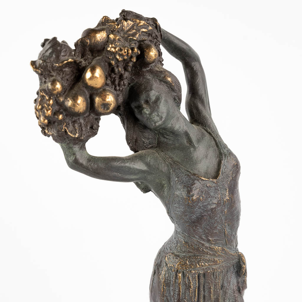 Joan MIRO (1893-1983)(after) 'Verano II' patinated bronze. 271/3999. 1992. (H:24 cm) - Image 9 of 13
