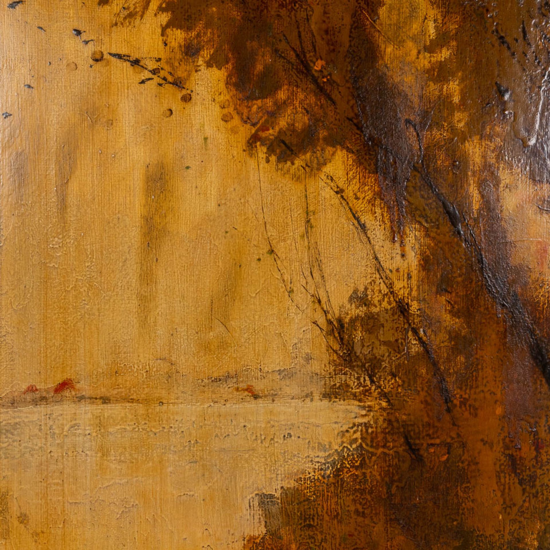 Paul HAGEMANS (1884-1959) 'Spring' oil on board. (W:87 x H:118 cm) - Bild 6 aus 8
