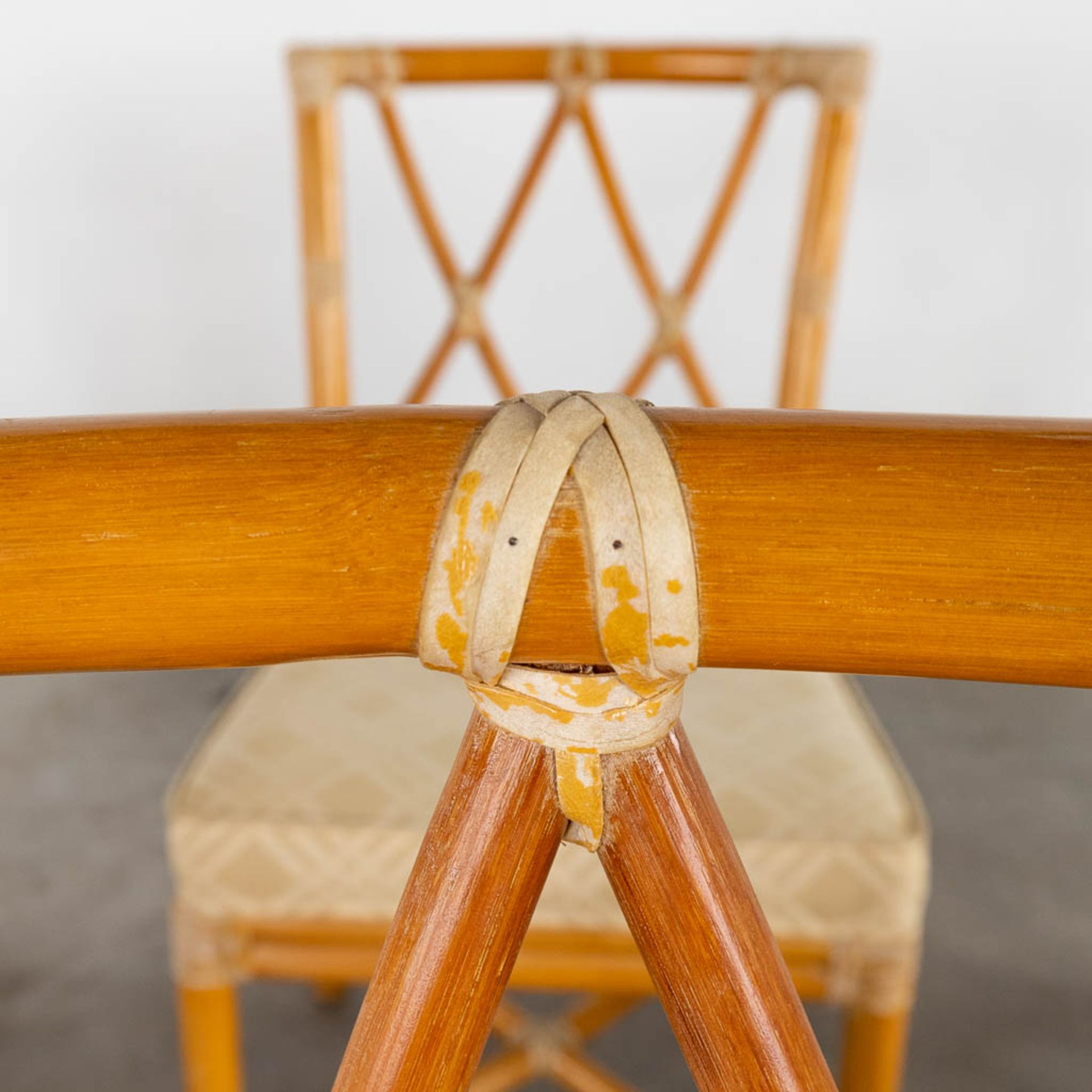 John MCGUIRE (1920-2013) '8 Bamboo chairs'. (D:50 x W:45 x H:86 cm) - Bild 5 aus 14