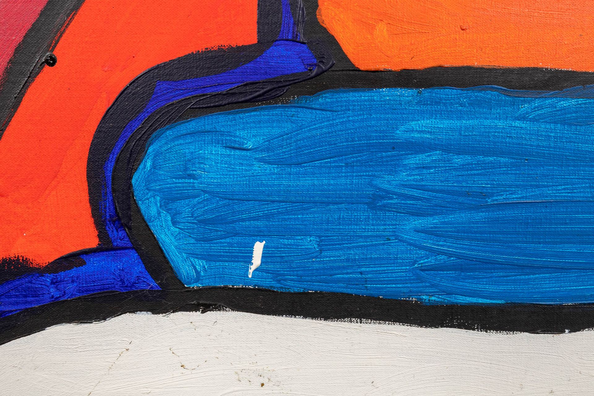 Piet HUYSENTRUYT (1962) 'Abstract' Acrylic on canvas. (W:120 x H:180 cm) - Image 7 of 9