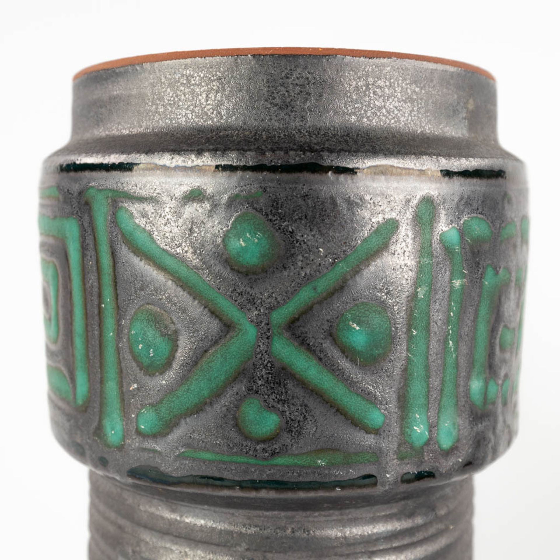 KERAMAR (XX) 'Three items' glazed ceramics. (H:23 x D:12,5 cm) - Bild 12 aus 14