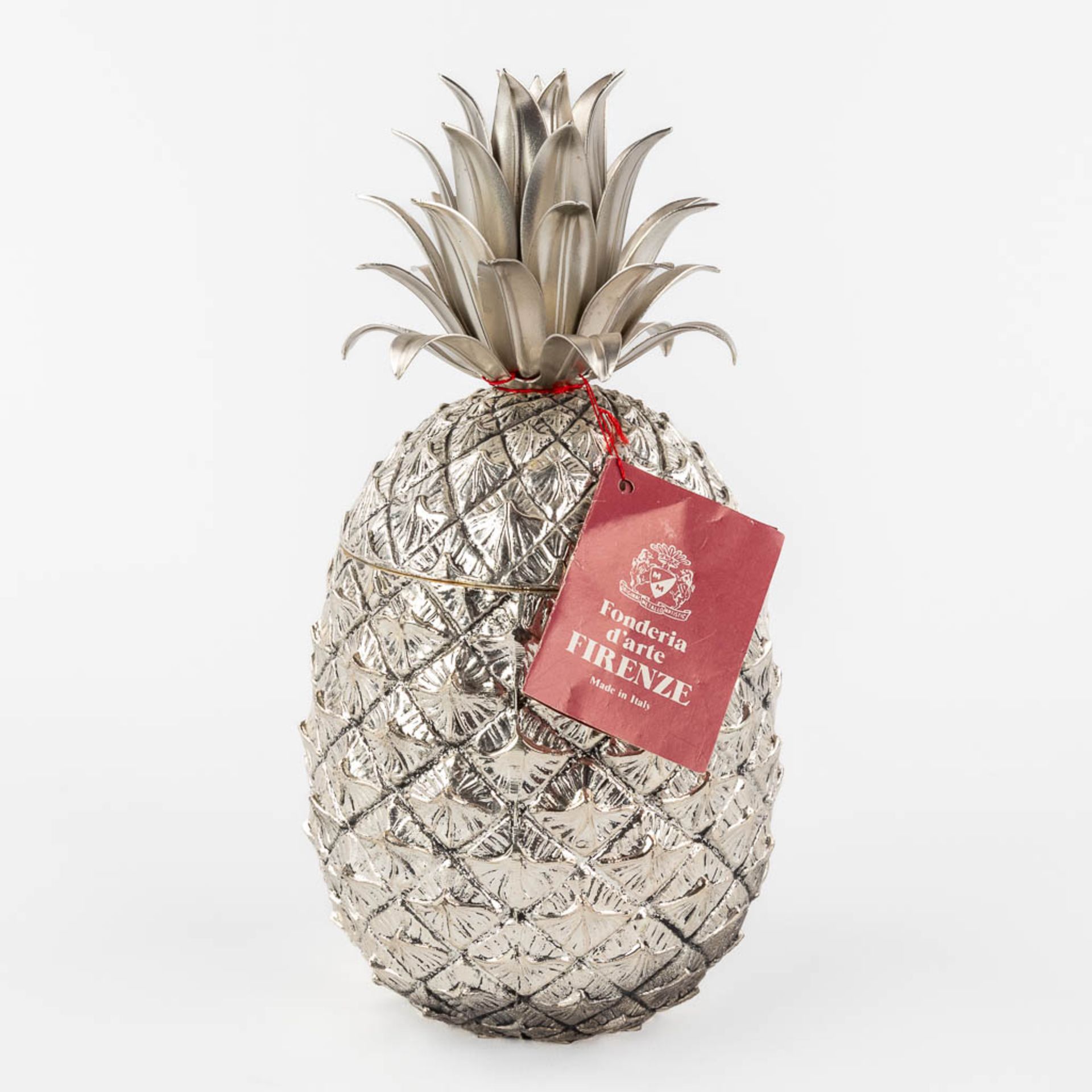 Mauro MANETTI (XX) 'Pineapple' an ice pail. Italy, 20th C. (H:26 x D:14 cm)