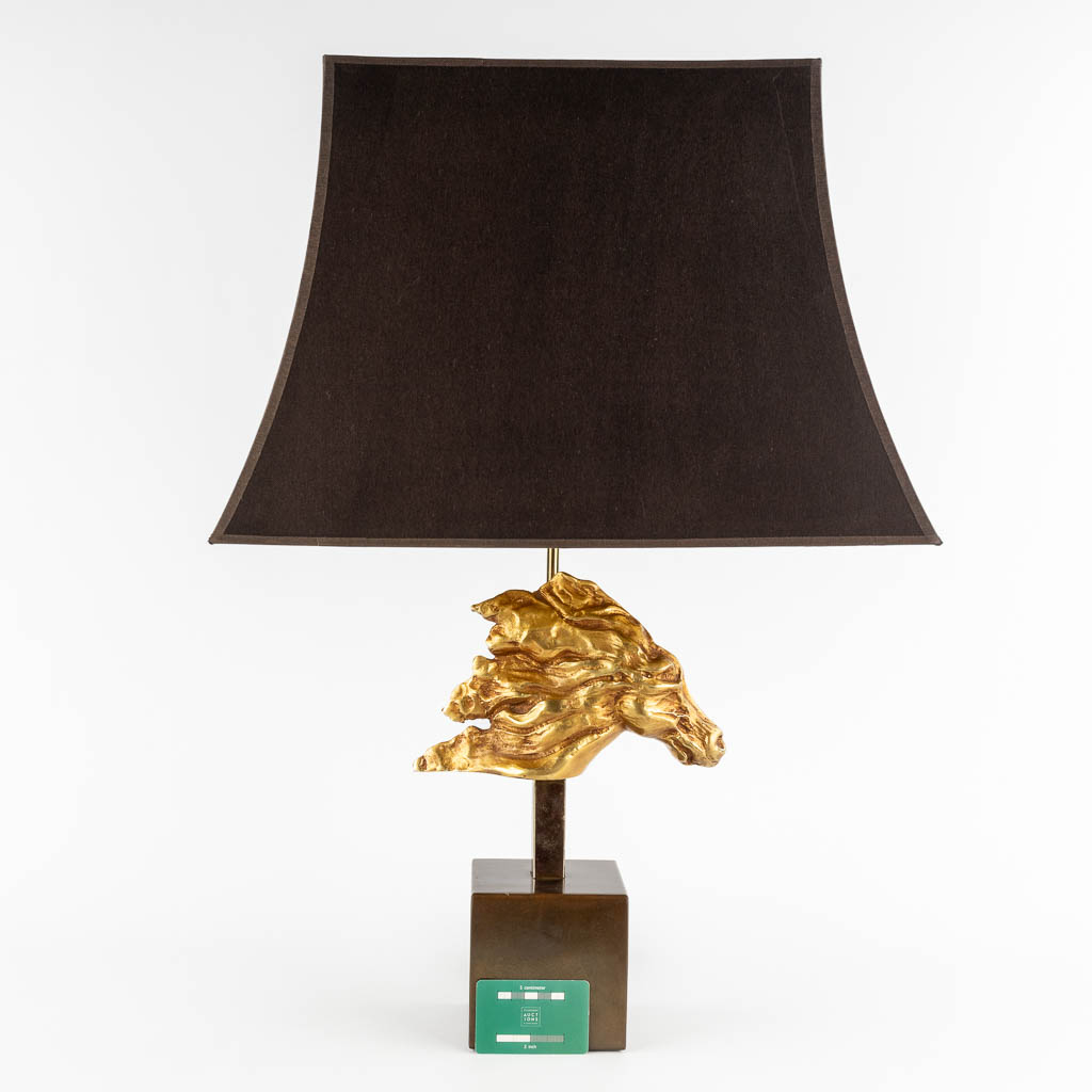 A table lamp with bronze horse head, 20th C. (H:74 cm) - Bild 2 aus 11