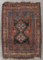 An antique Oriental Kelim, Kaukasus. (D:190 x W:135 cm)