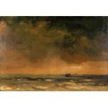 Door BOEREWAARD (1893-1972) 'Marine' oil on canvas. (W:100 x H:70 cm)