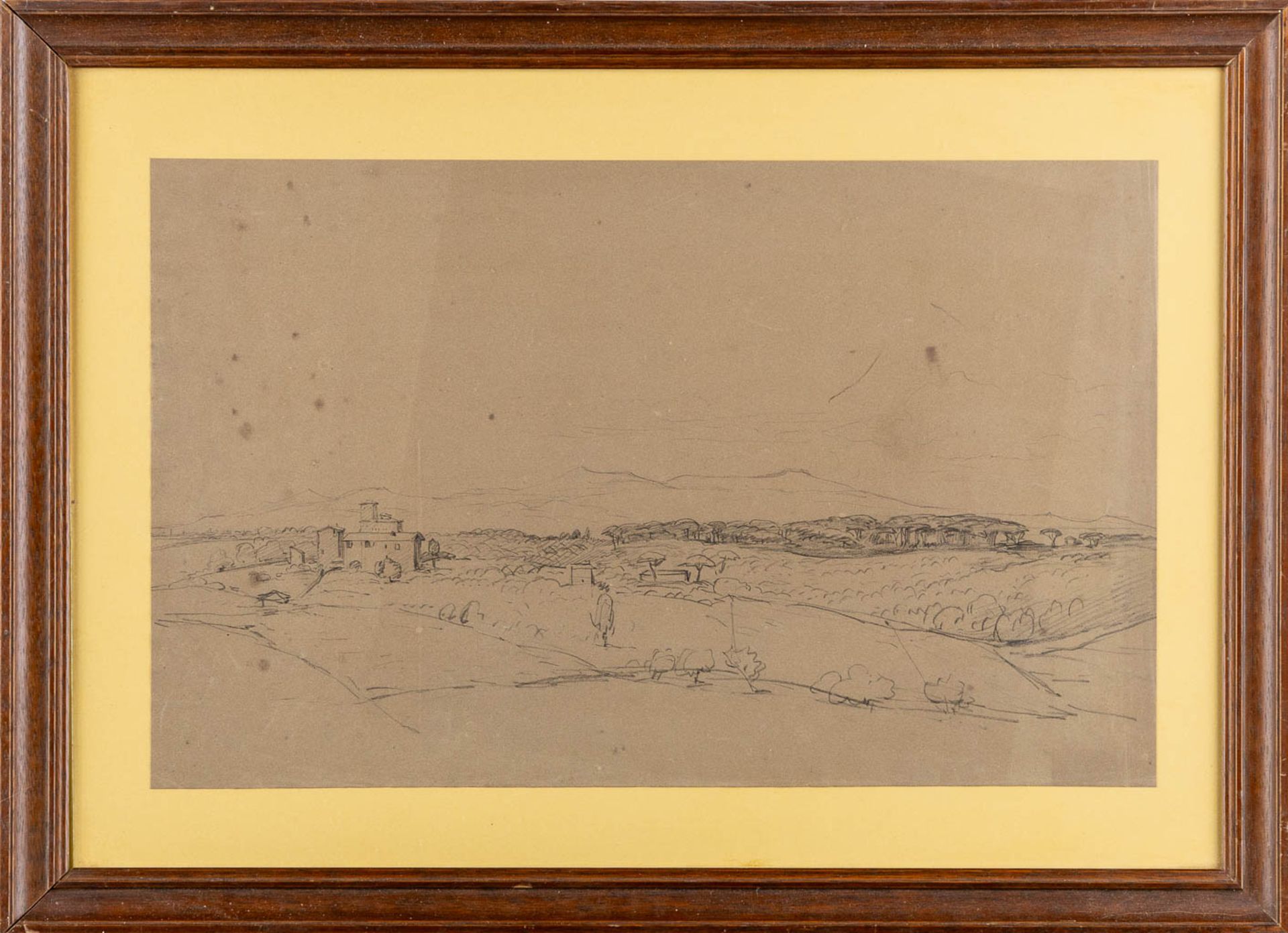 Eugène VERBOECKHOVEN (1798/99-1881) 'Pencil drawings' pencil on paper. (W:48 x H:36,5 cm) - Image 12 of 13