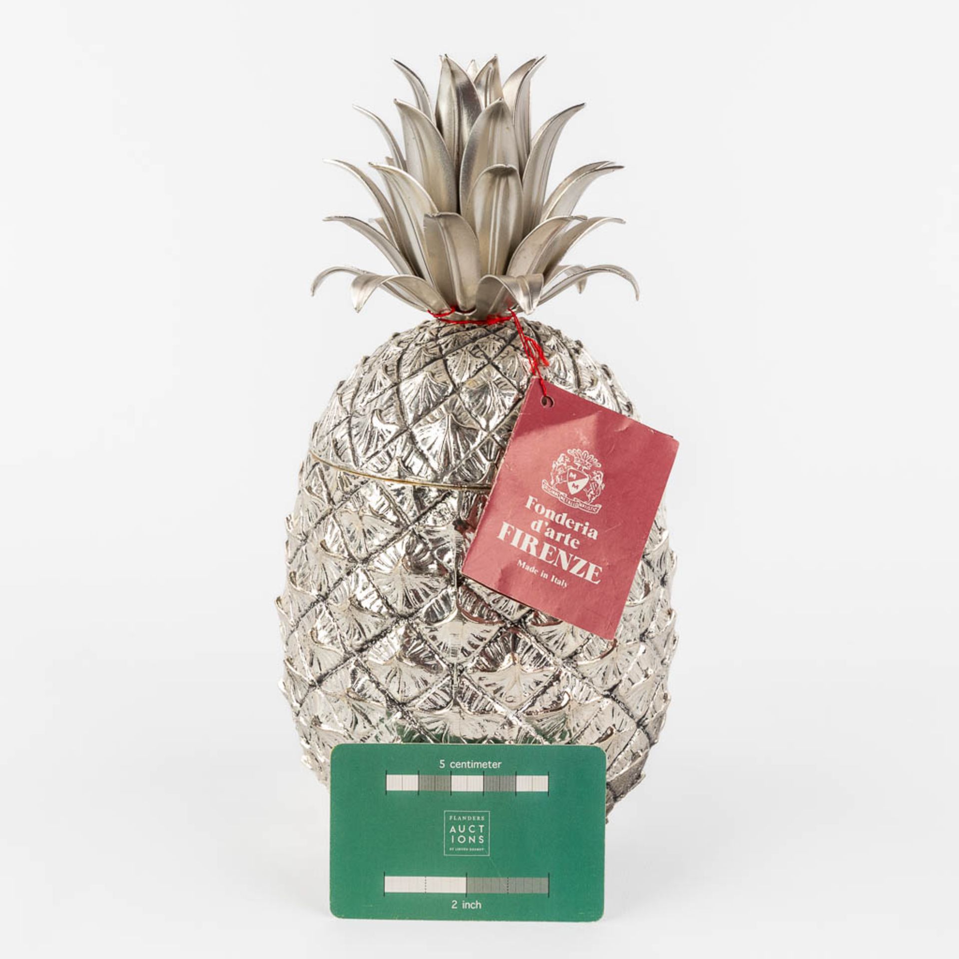 Mauro MANETTI (XX) 'Pineapple' an ice pail. Italy, 20th C. (H:26 x D:14 cm) - Image 2 of 10