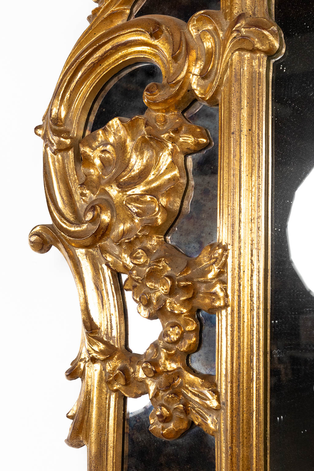 Deknudt, a console with mirror and two wall lamps. (D:52 x W:121 x H:90 cm) - Bild 13 aus 22