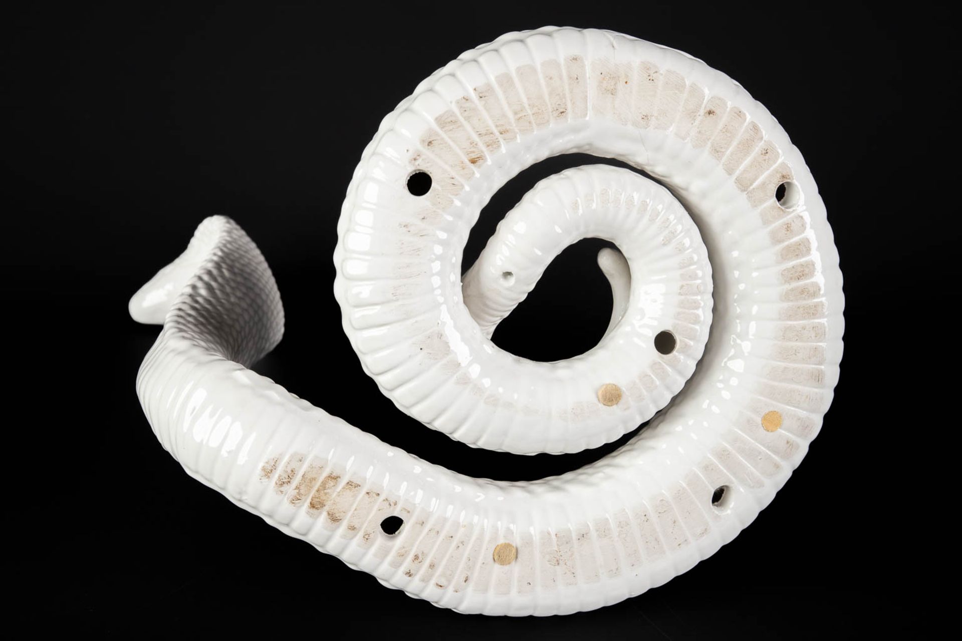 Tommaso BARBI (XX) 'Cobra', glazed ceramics. (D:23 x W:32 x H:38 cm) - Image 10 of 10