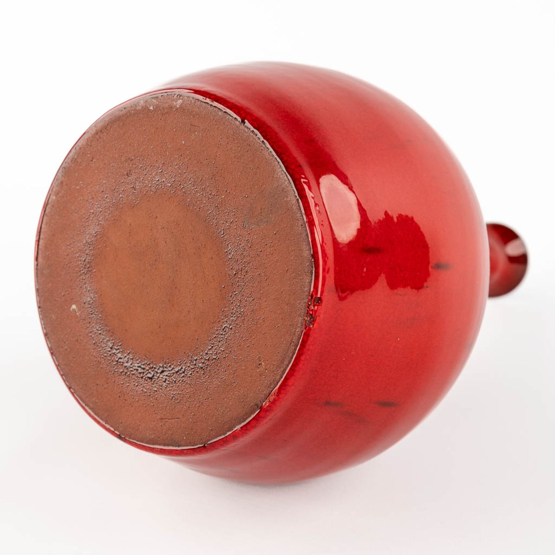 Léon GOOSSENS (XX) 'Vase' glazed ceramics. Circa 1960. (H:30 x D:15 cm) - Image 6 of 10