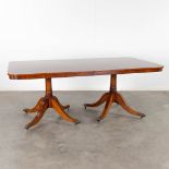 A large English Regency table. (D:110 x W:200 x H:78 cm)