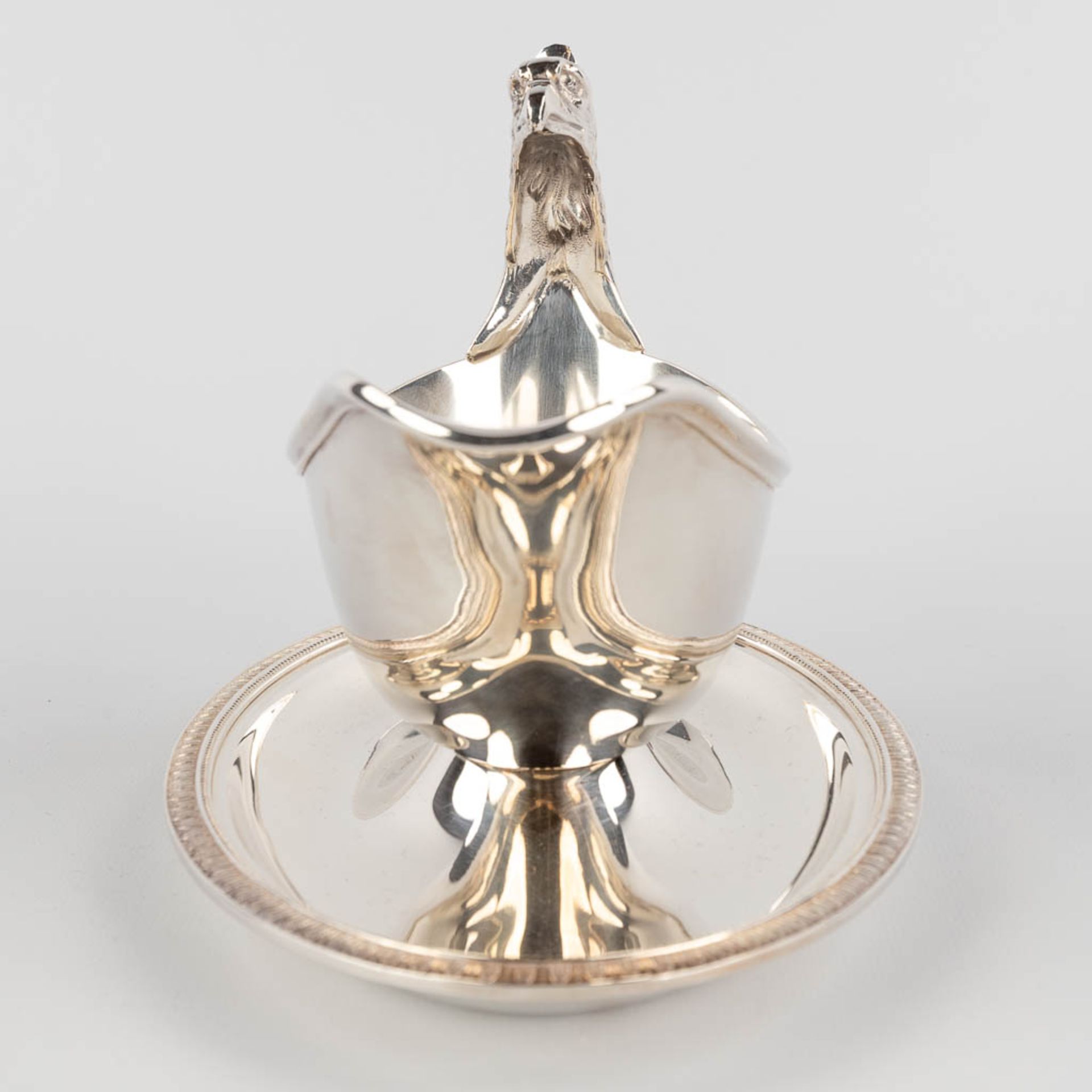 Christofle France, three pieces of silver plated serving accessories. (D:32 x W:45 cm) - Image 10 of 16