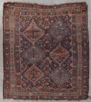 An antique Oriental hand-made kelim, Kaukasus. (D:188 x W:166 cm)